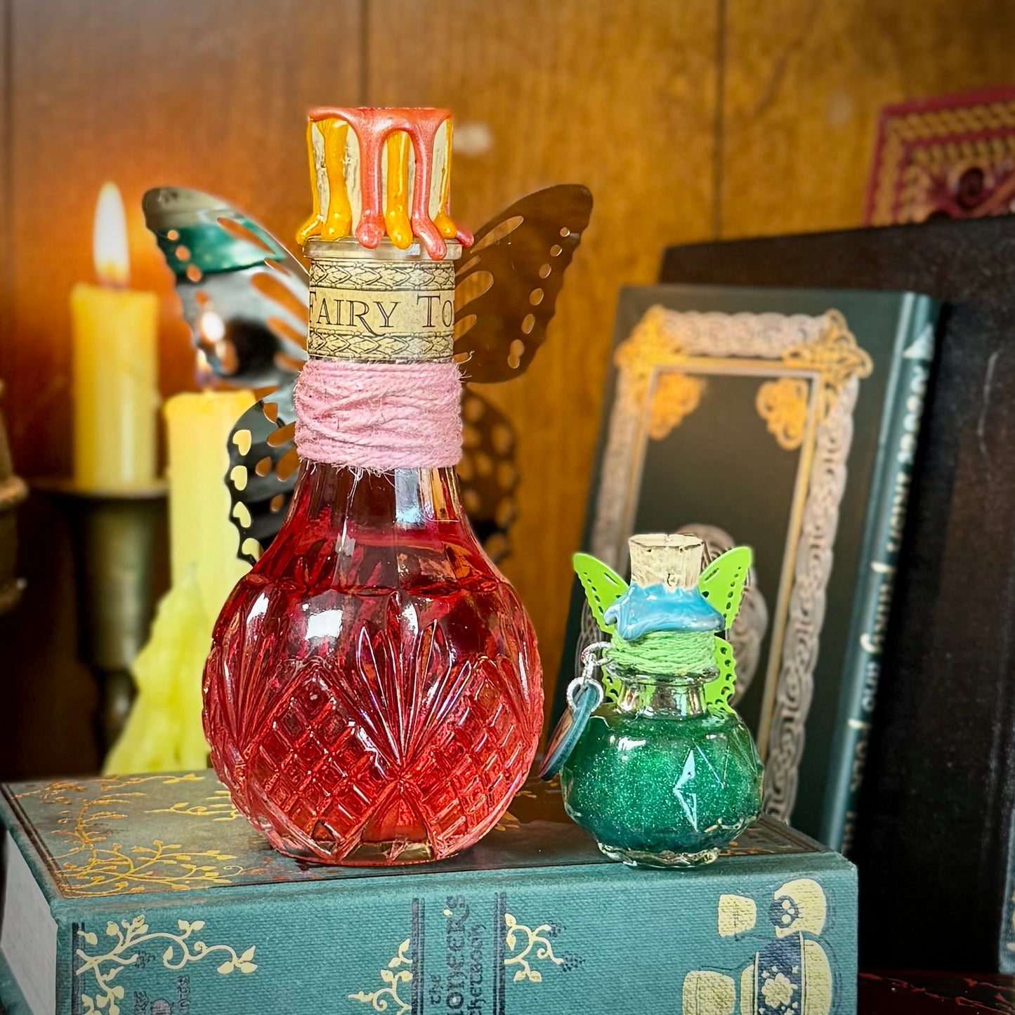 Green Fairy Tonic, A Mini Fidget Potion Bottle