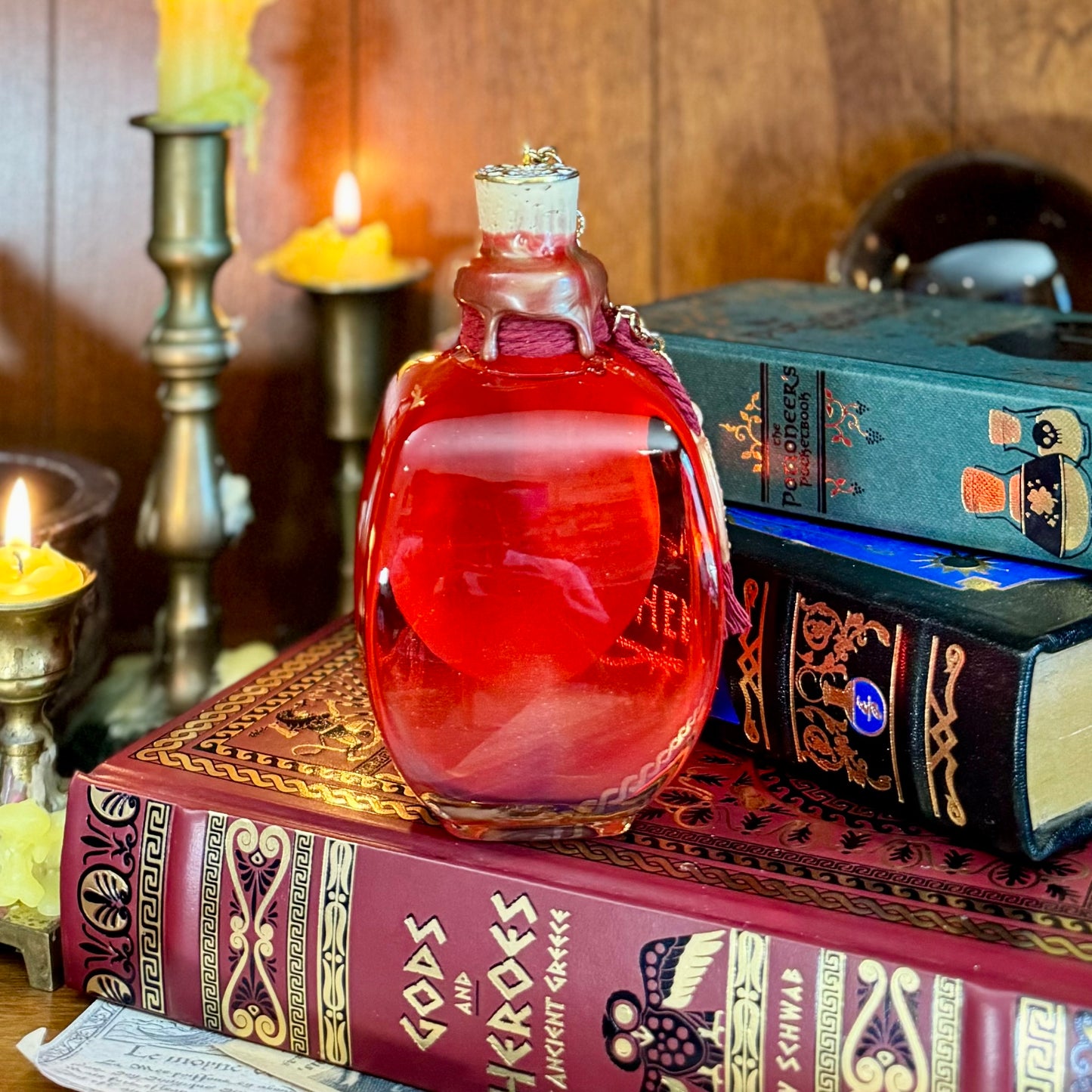 Nectar of the Gods, A Color Shifting Potion Bottle Prop