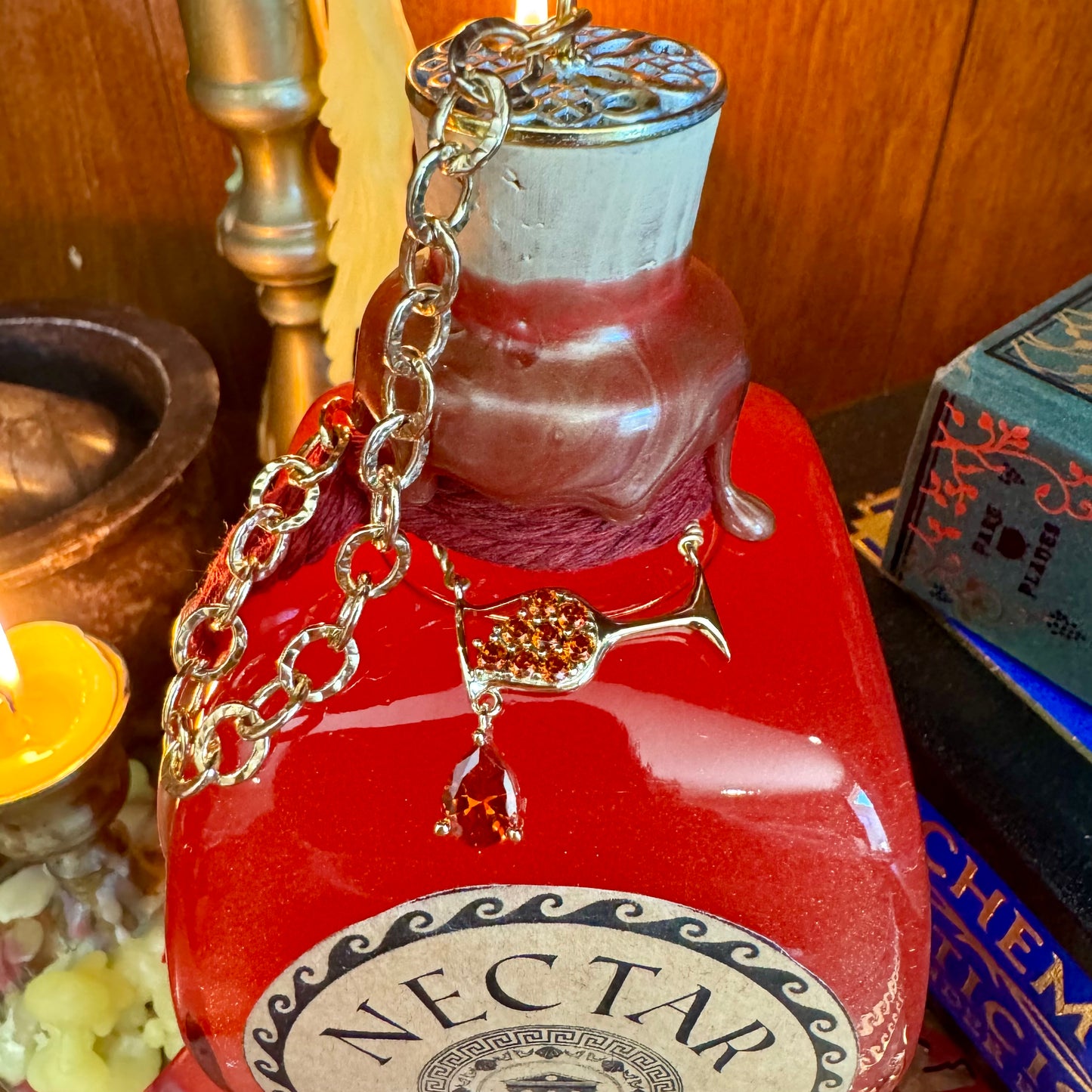 Nectar of the Gods, A Color Shifting Potion Bottle Prop