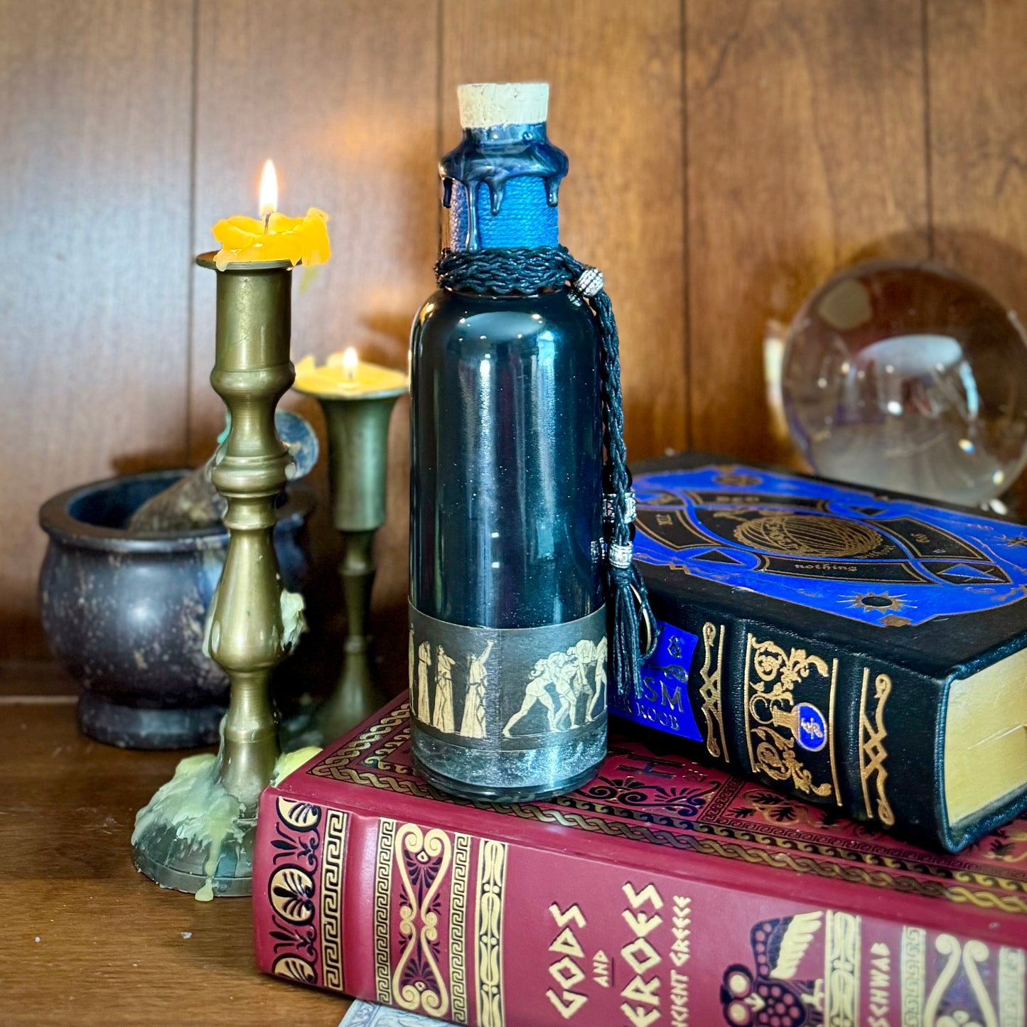 Water of the River Styx, A Decorative, Color Changing Potion Bottle