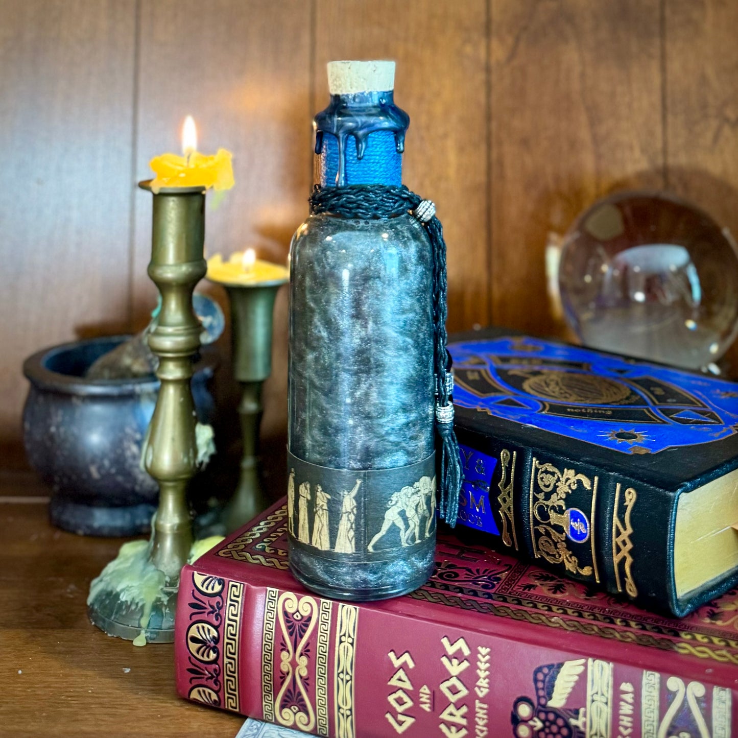 Water of the River Styx, A Decorative, Color Changing Potion Bottle