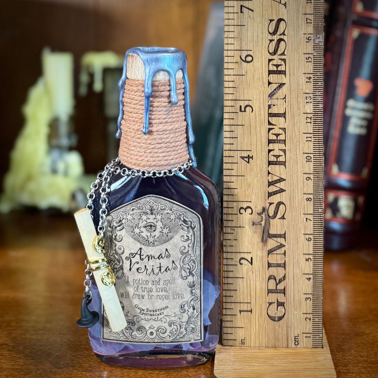 Amas Veritas, A Color Changing Love Potion and Spell Prop
