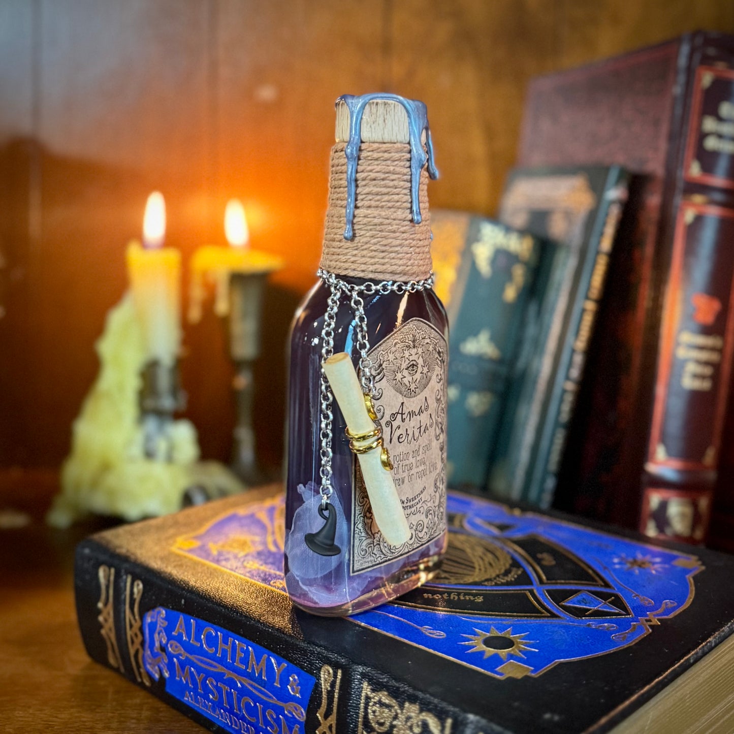Amas Veritas, A Color Changing Love Potion and Spell Prop