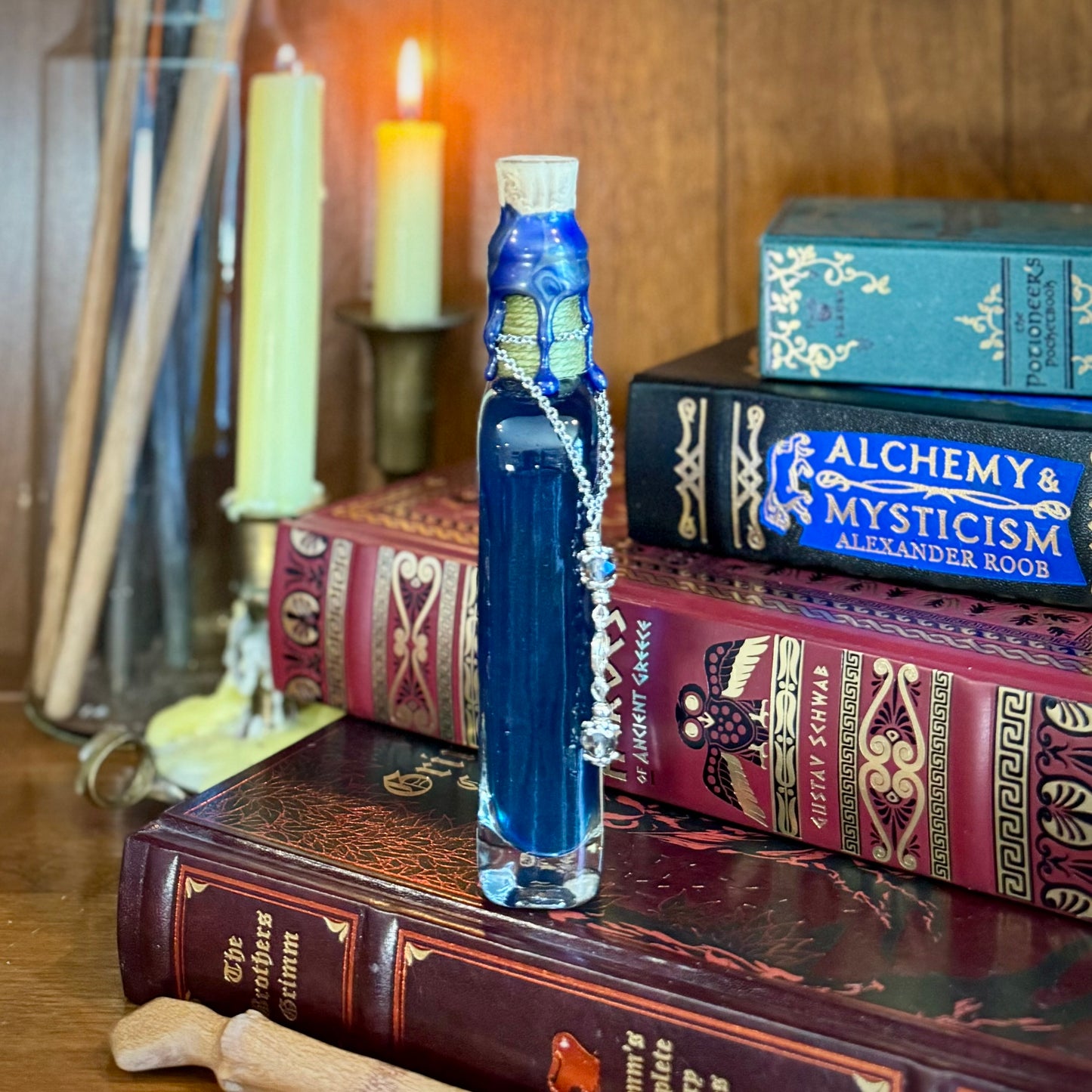 Draught of Peace, A Color Changing Potion Bottle Prop