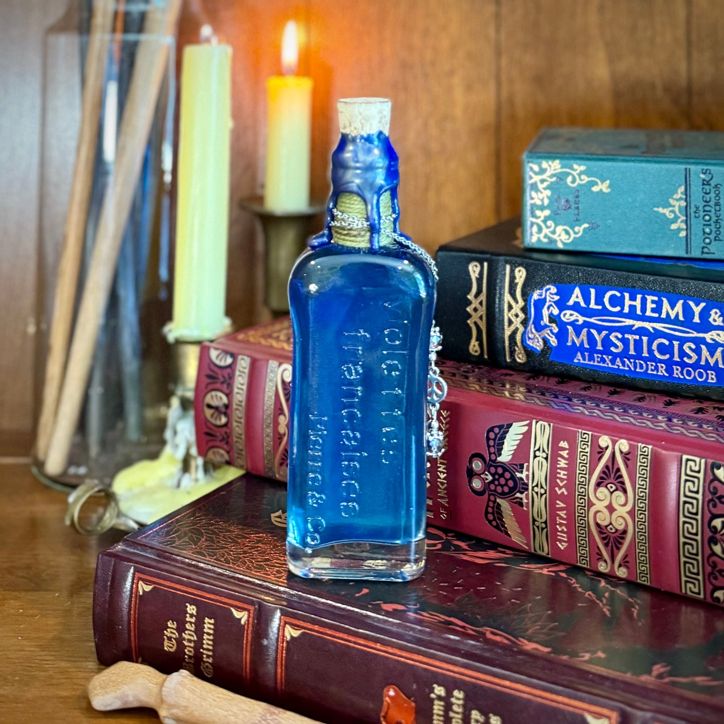 Draught of Peace, A Color Changing Potion Bottle Prop