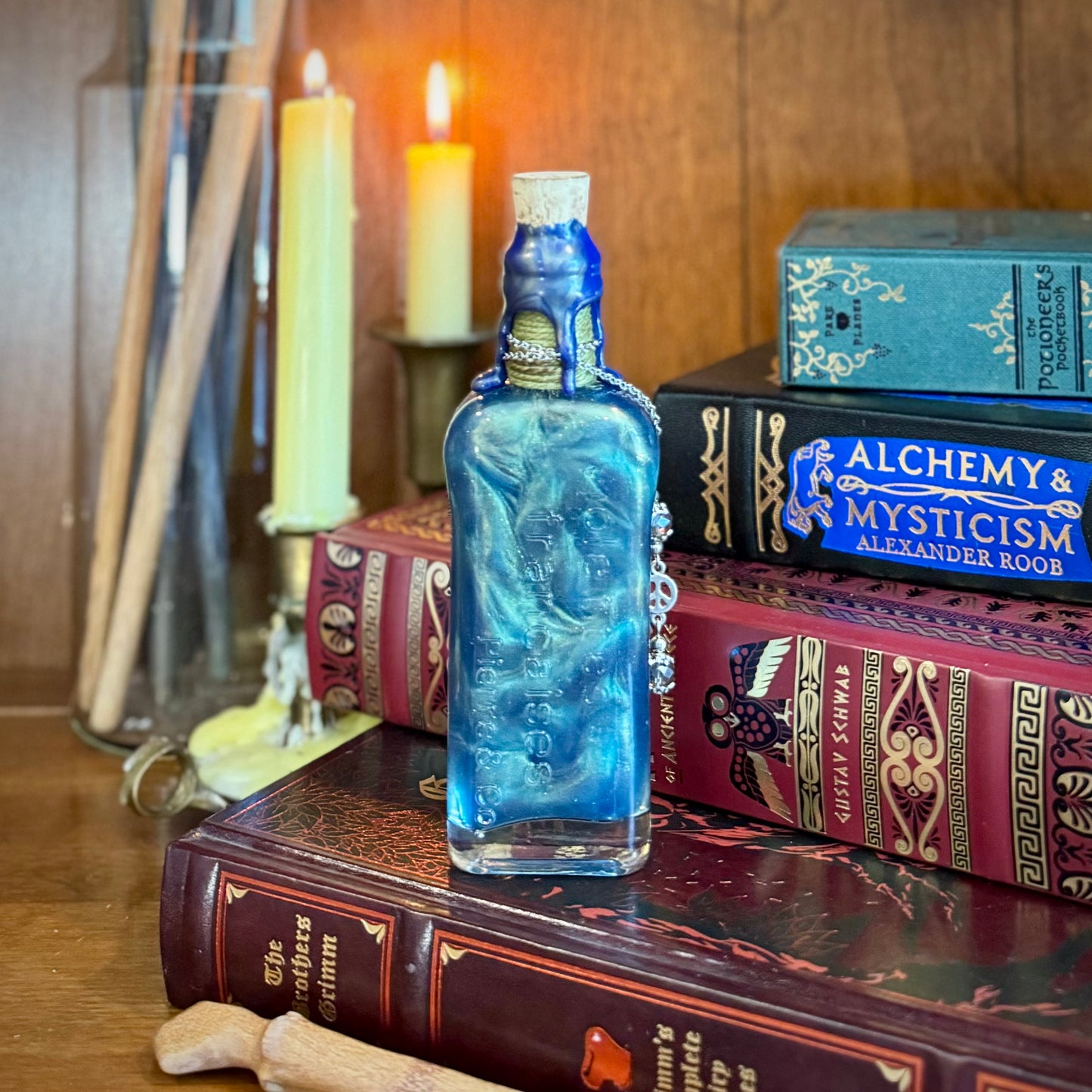 Draught of Peace, A Color Changing Potion Bottle Prop