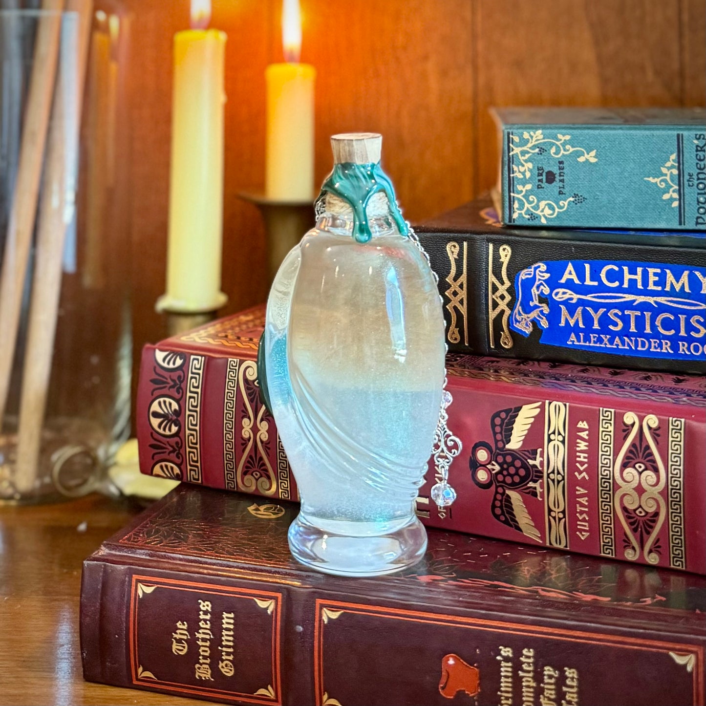 Veritaserum, A Color Changing Potion Bottle Prop