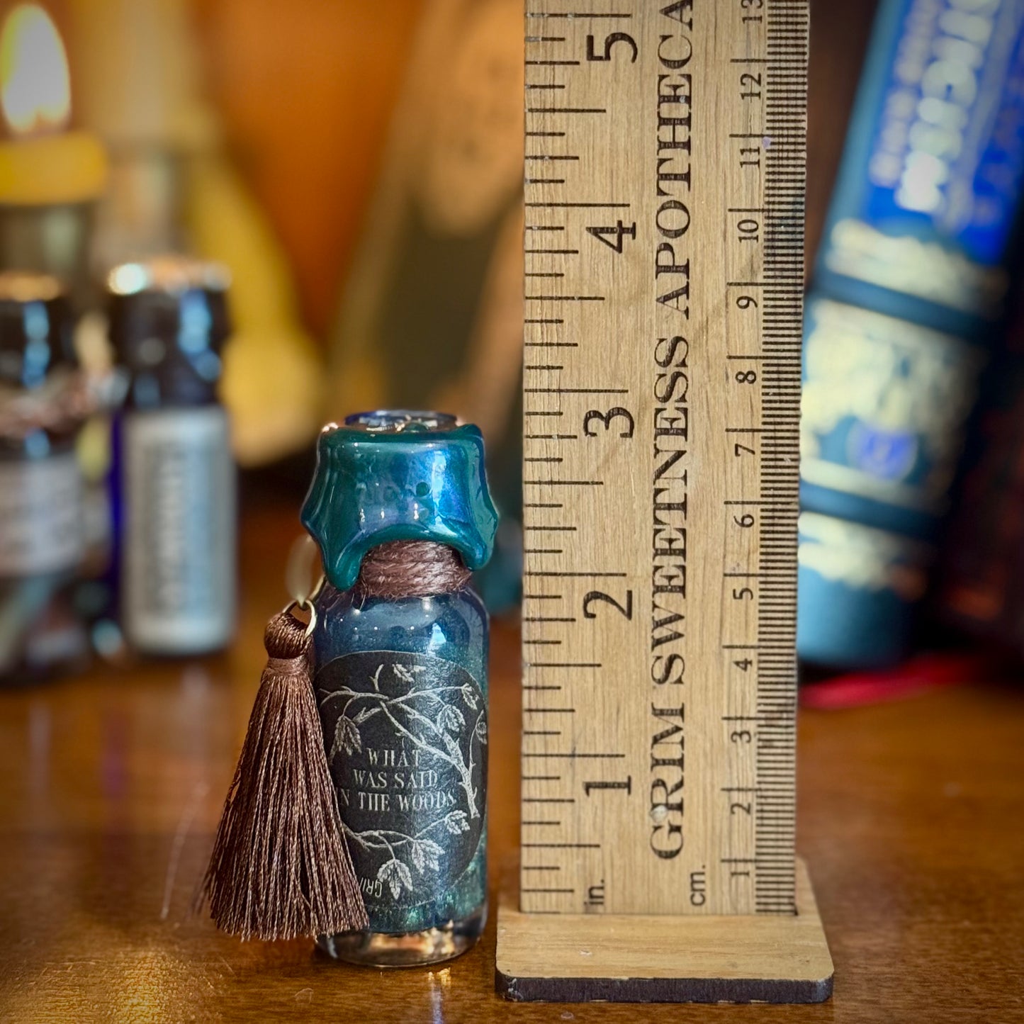 What Was Said In The Woods, A Mini Potion Bottle Fidget