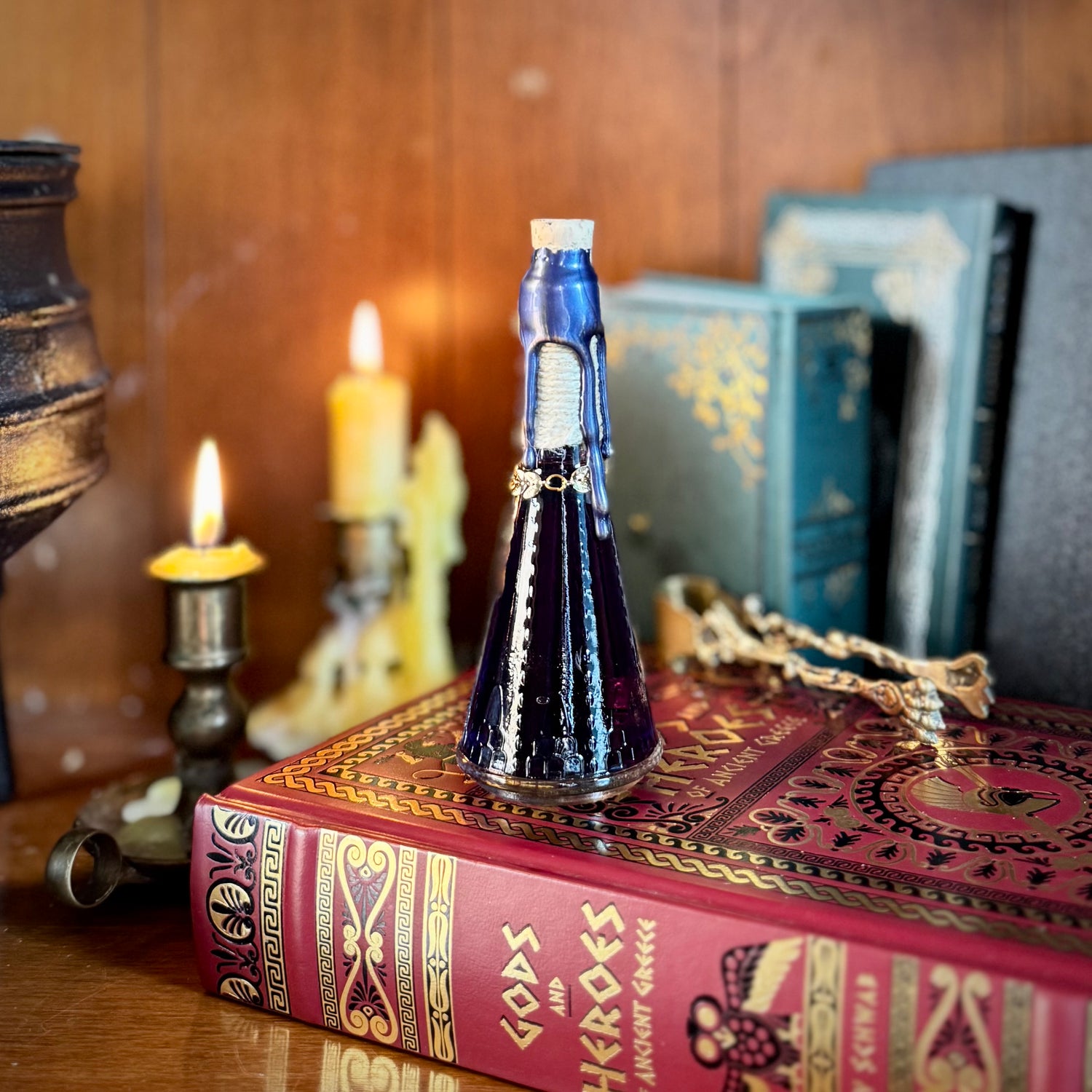 Ichor, Blood of the Gods, Color Changing Decorative Potion Bottle ...