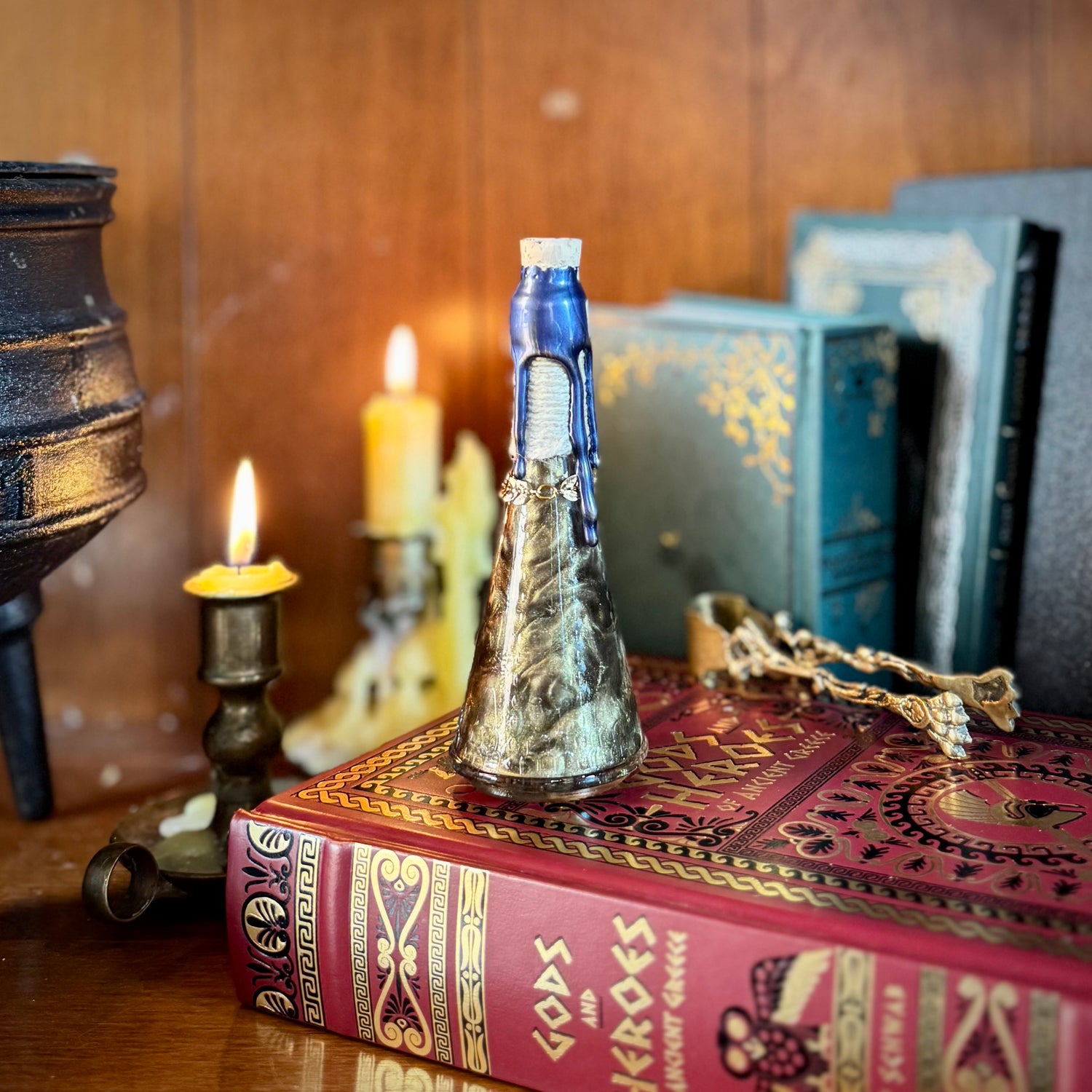 Ichor, Blood of the Gods, Color Changing Decorative Potion Bottle ...
