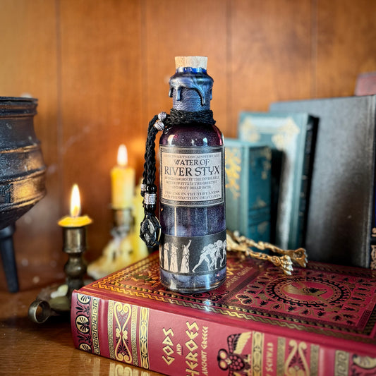 Water of the River Styx, A Decorative, Color Changing Potion Bottle