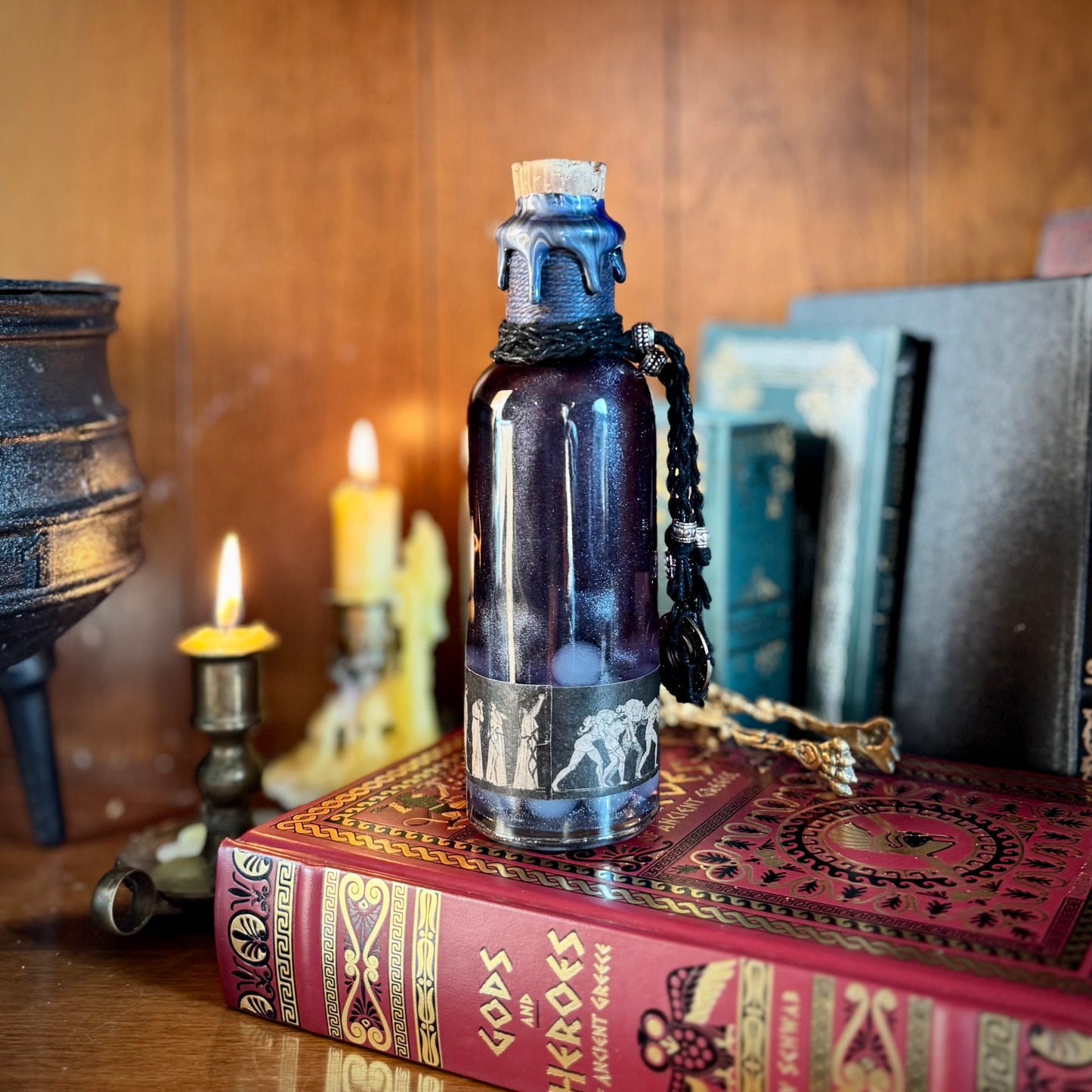 Water of the River Styx, A Decorative, Color Changing Potion Bottle