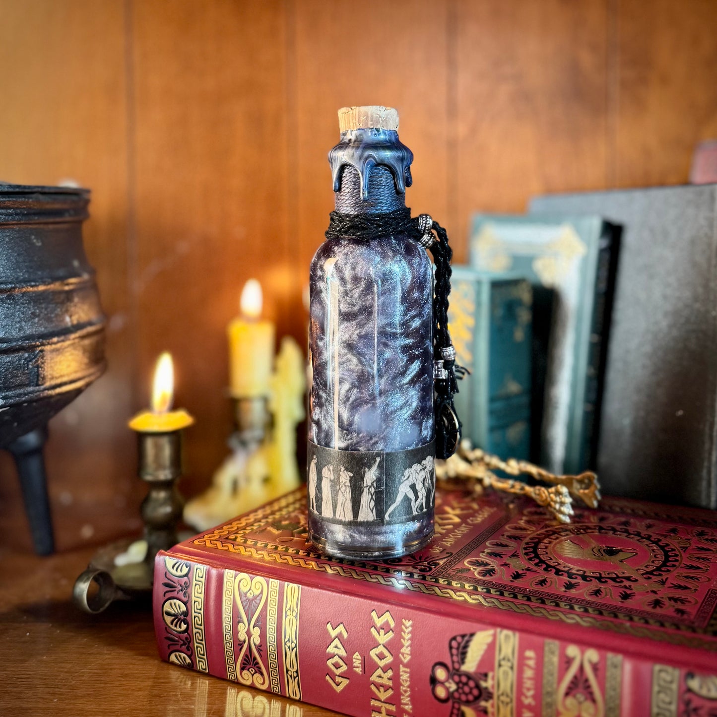 Water of the River Styx, A Decorative, Color Changing Potion Bottle