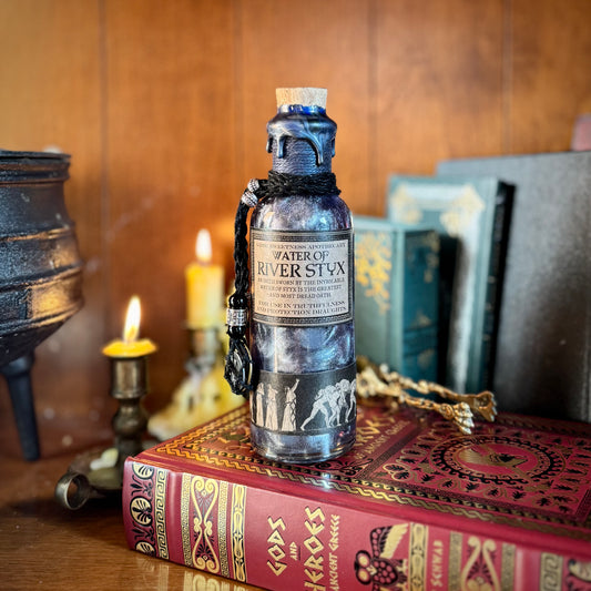 Water of the River Styx, A Decorative, Color Changing Potion Bottle