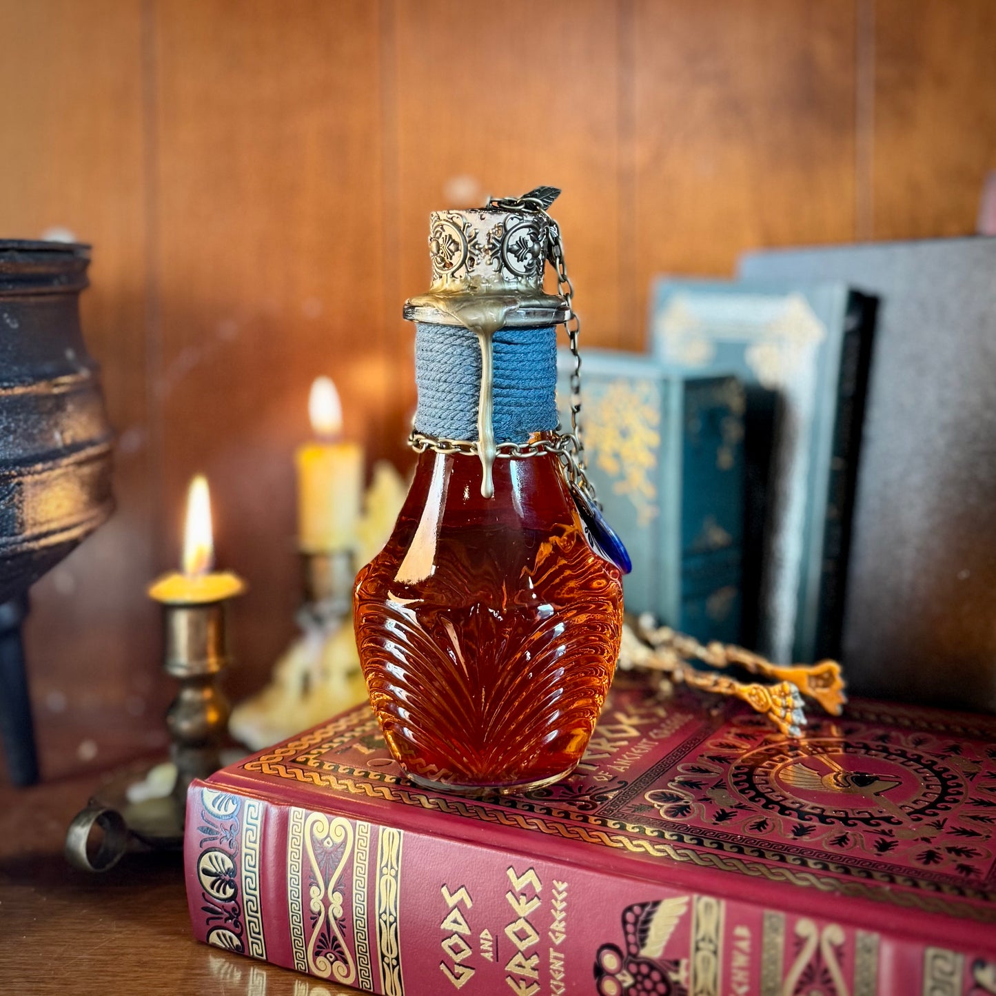 Nectar of the Gods, A Color Shifting Potion Bottle Prop