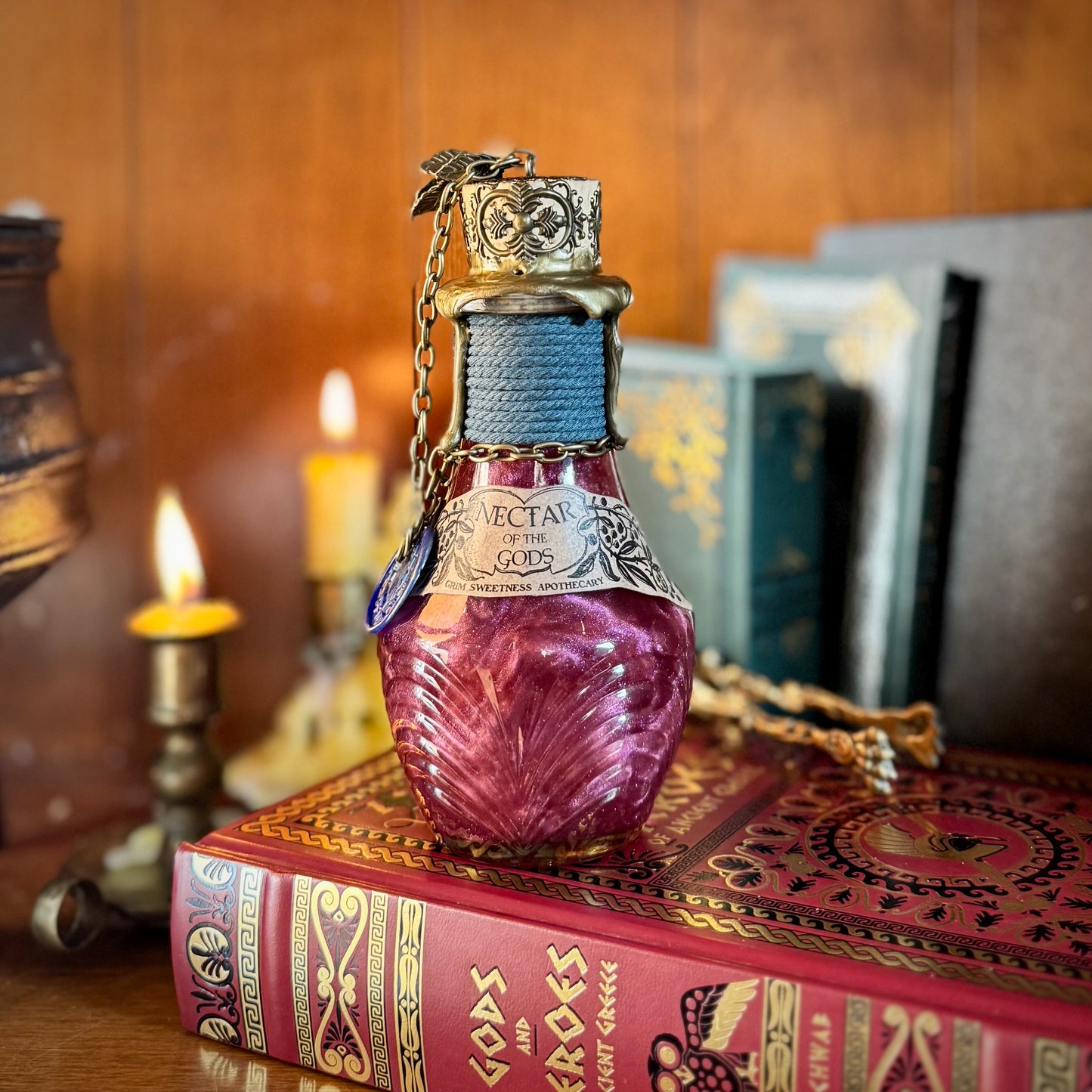 Nectar of the Gods, A Color Shifting Potion Bottle Prop