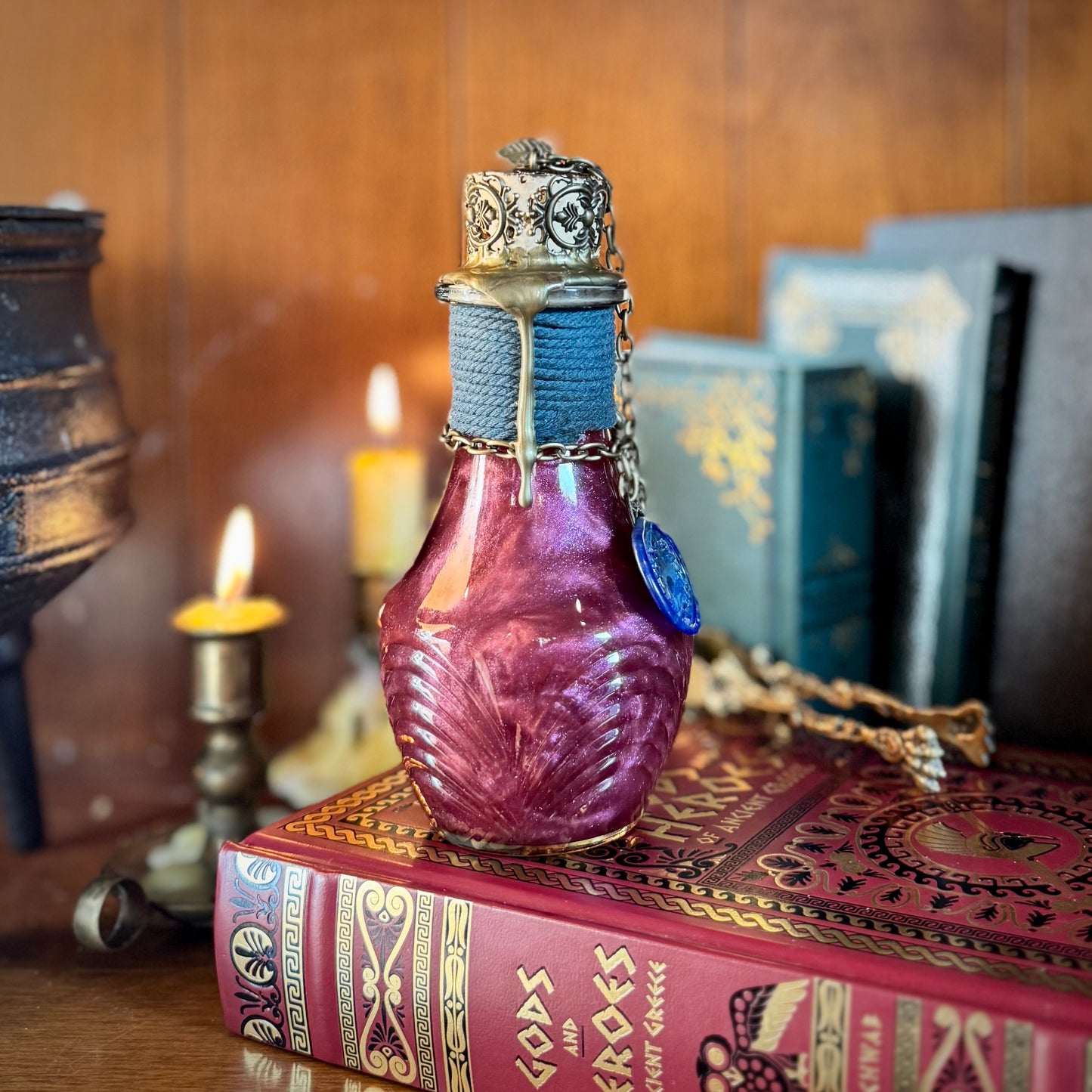 Nectar of the Gods, A Color Shifting Potion Bottle Prop