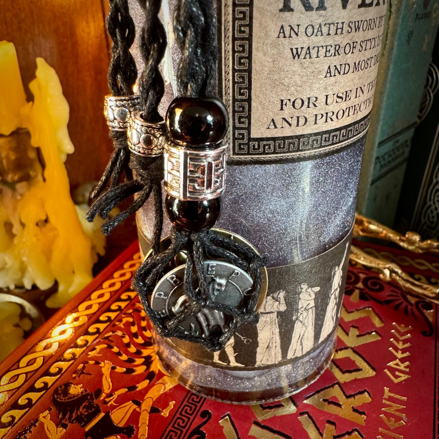 Water of the River Styx, A Decorative, Color Changing Potion Bottle
