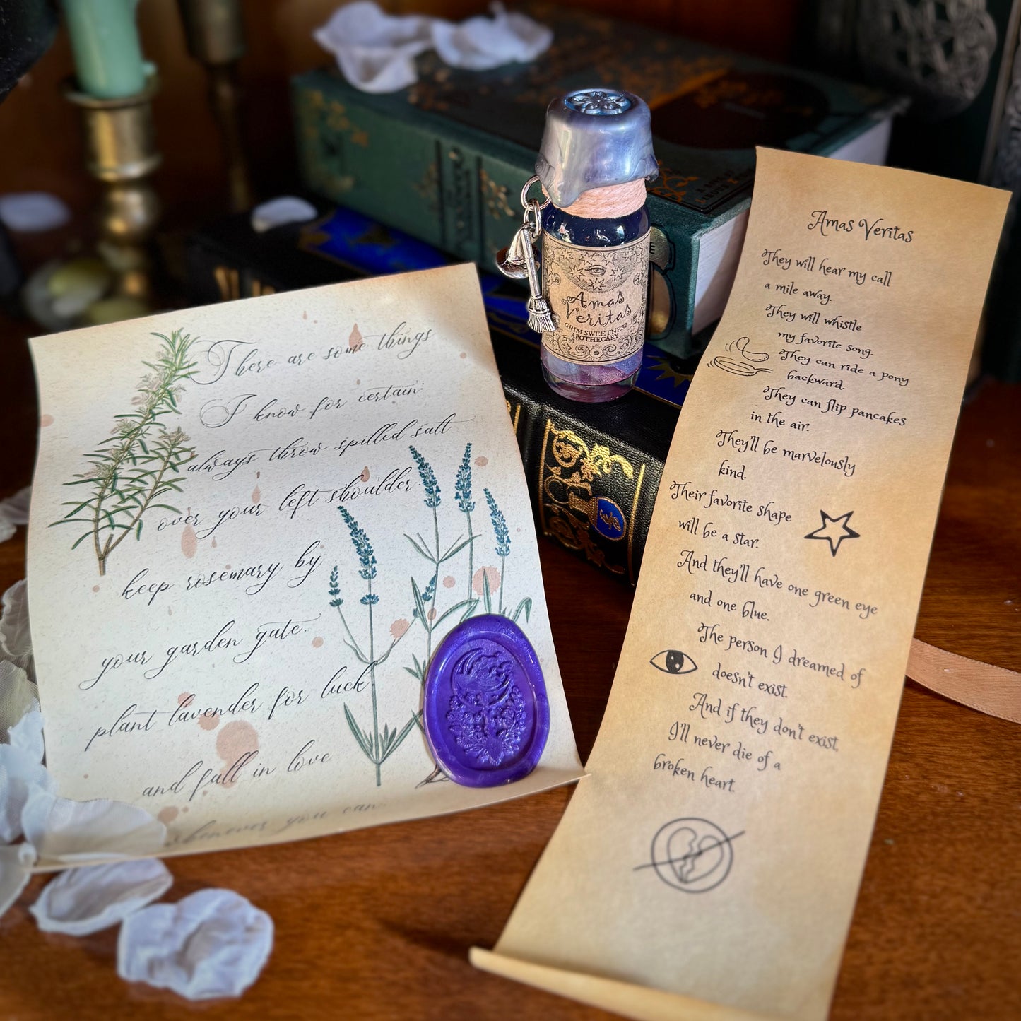 Amas Veritas Mini Fidget Potion Bottle