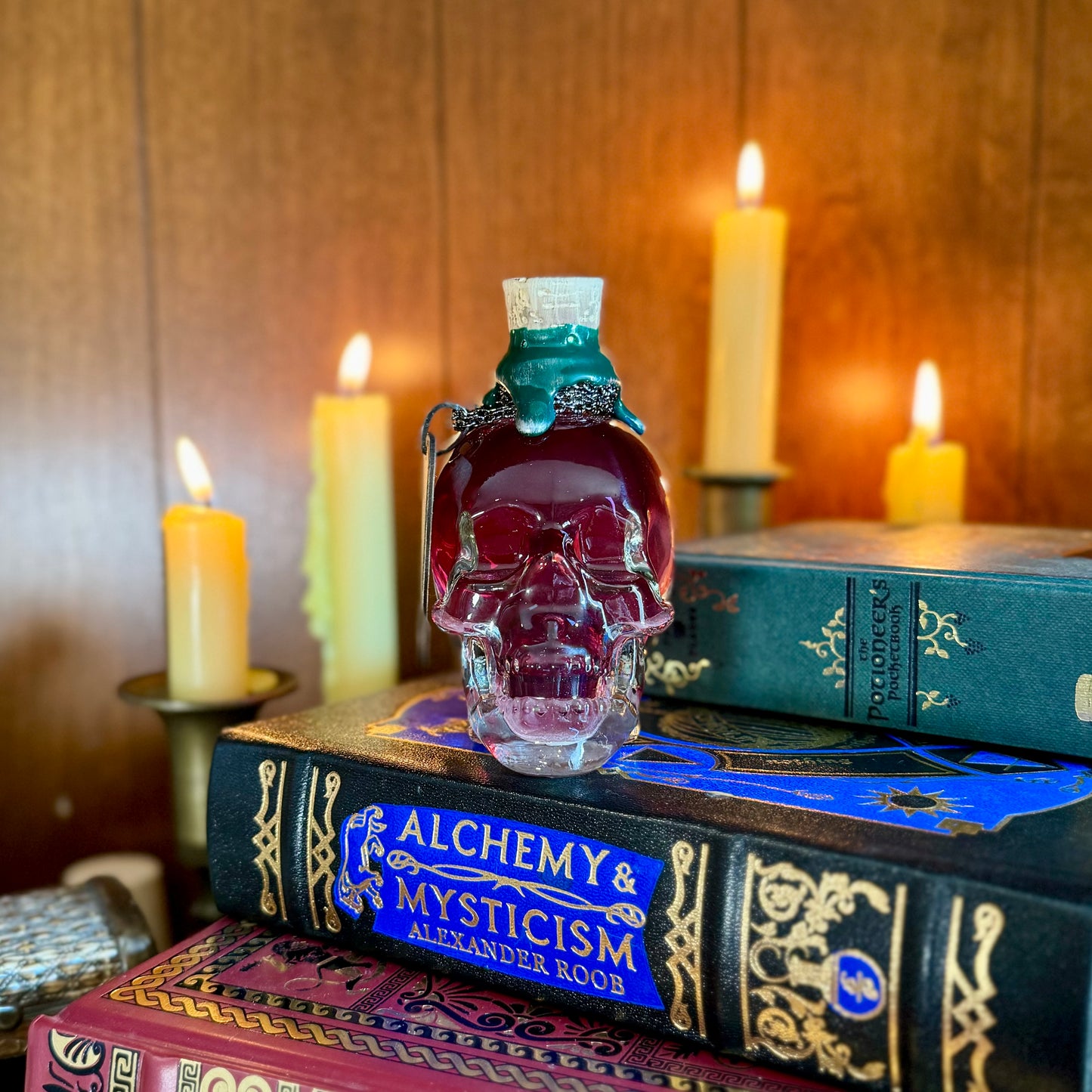 Elixir of Oleander, A Color Changing Potion Bottle Prop