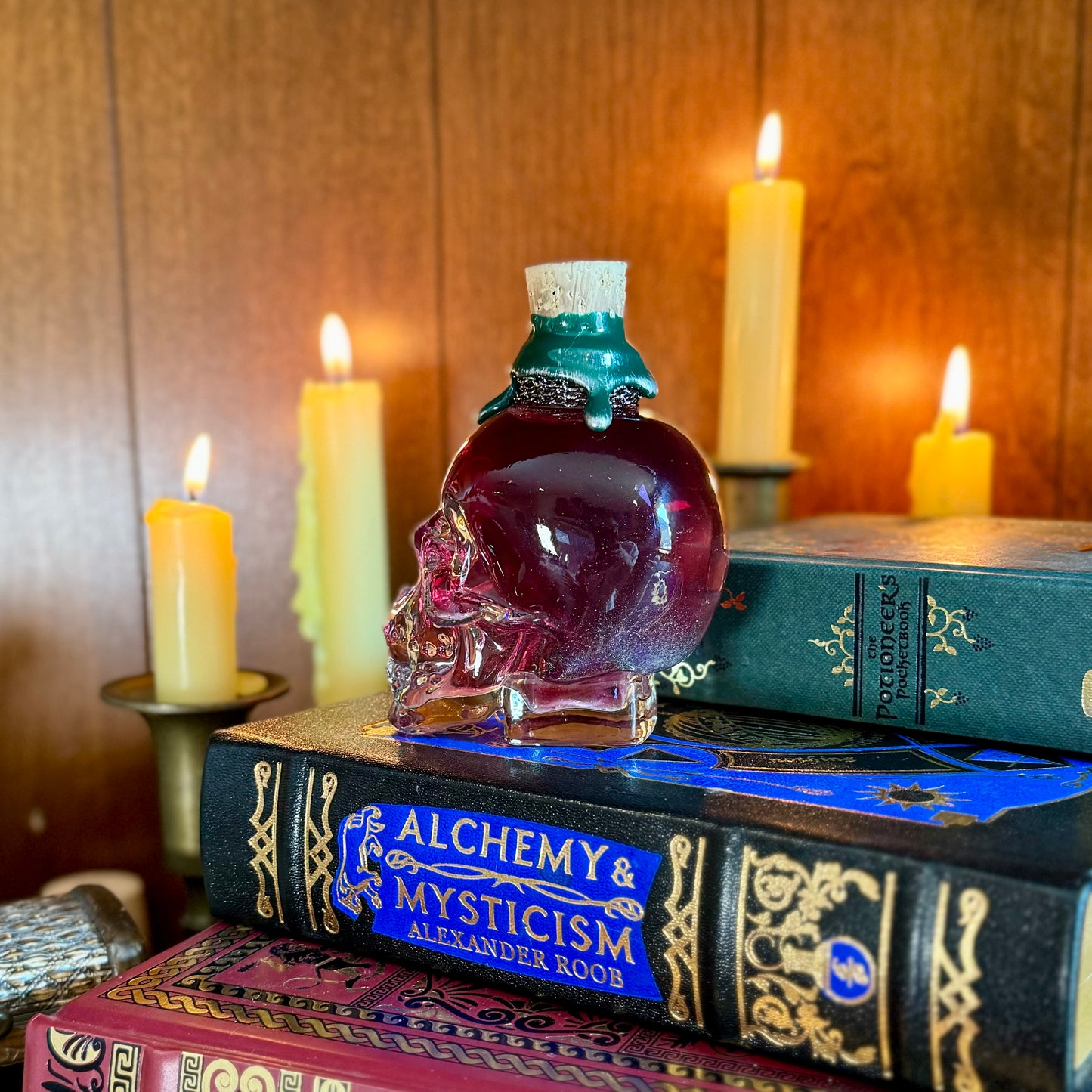 Elixir of Oleander, A Color Changing Potion Bottle Prop