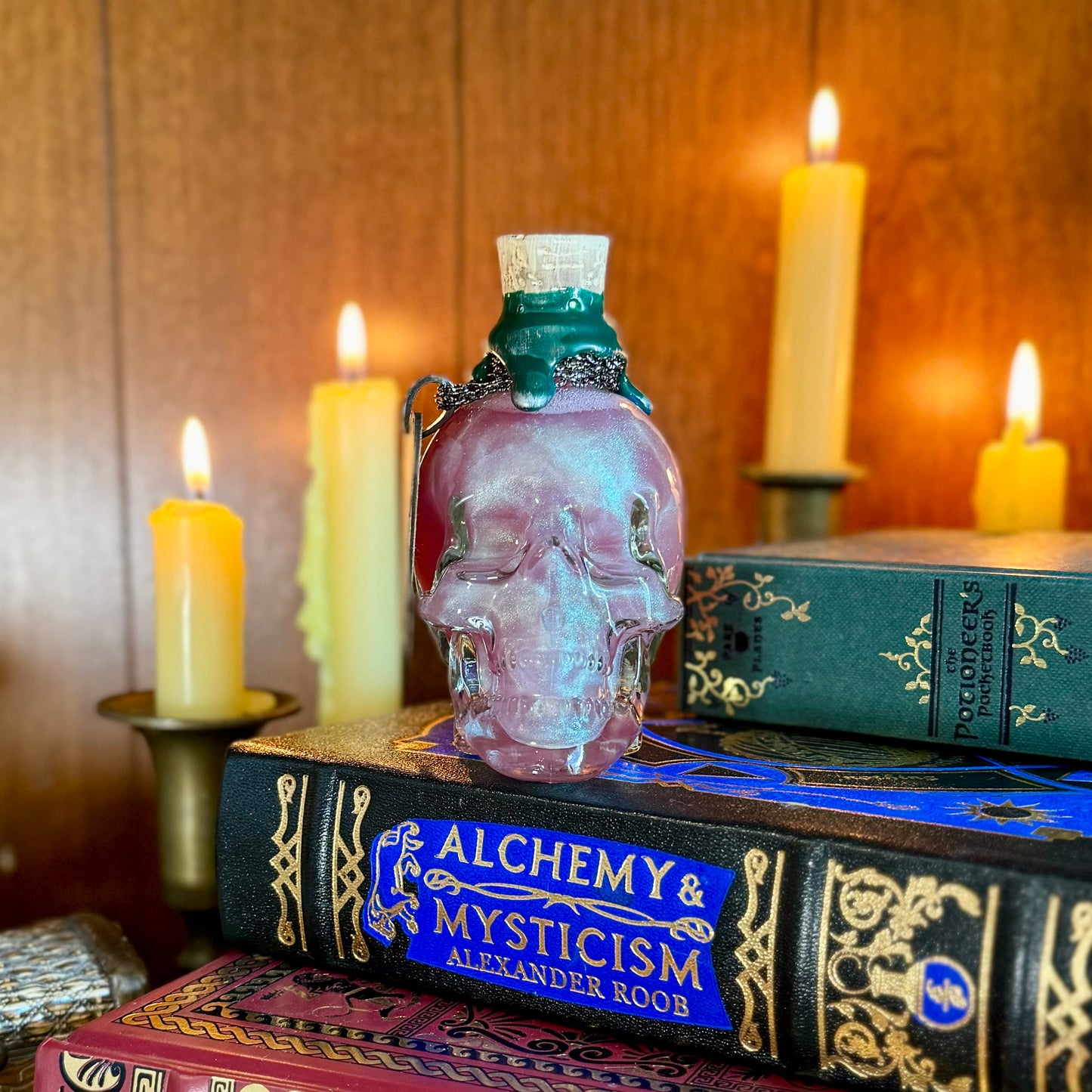 Elixir of Oleander, A Color Changing Potion Bottle Prop