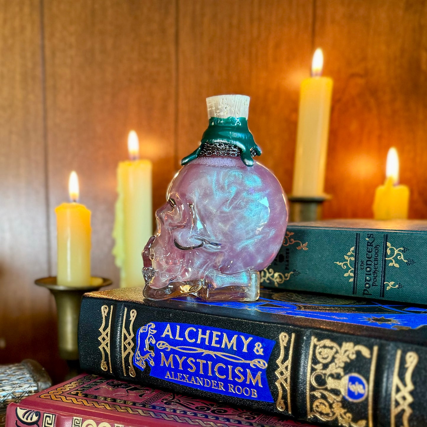 Elixir of Oleander, A Color Changing Potion Bottle Prop