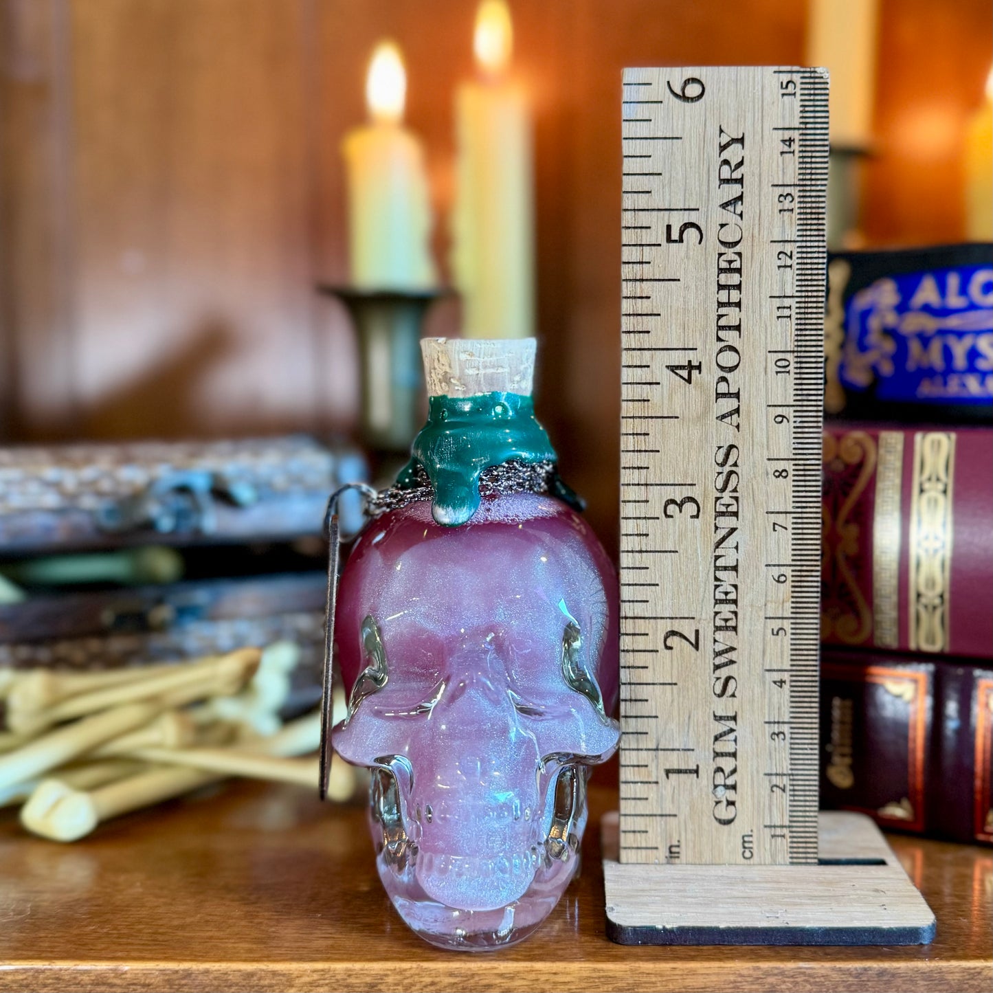 Elixir of Oleander, A Color Changing Potion Bottle Prop