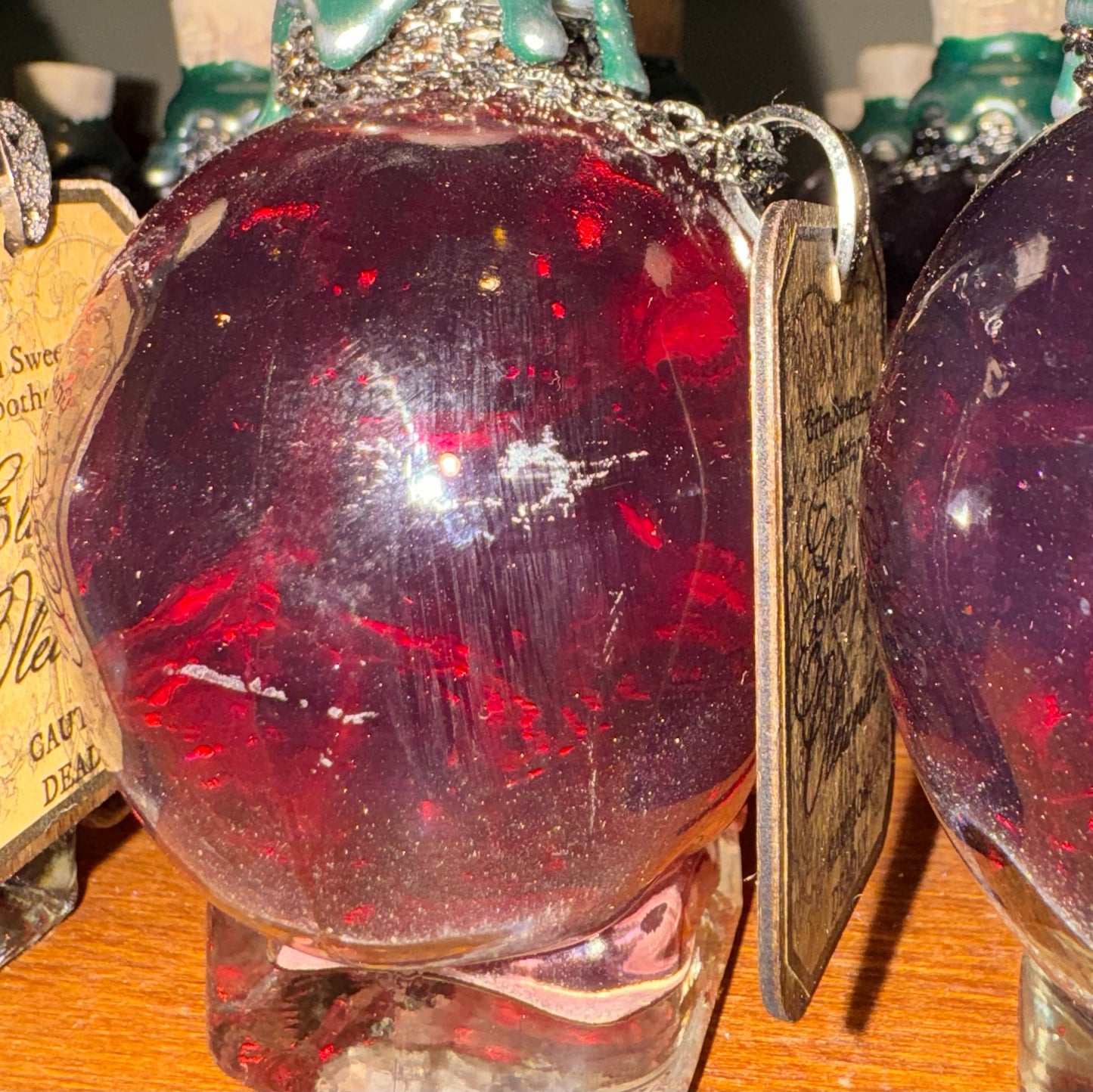 Elixir of Oleander, A Color Changing Potion Bottle Prop