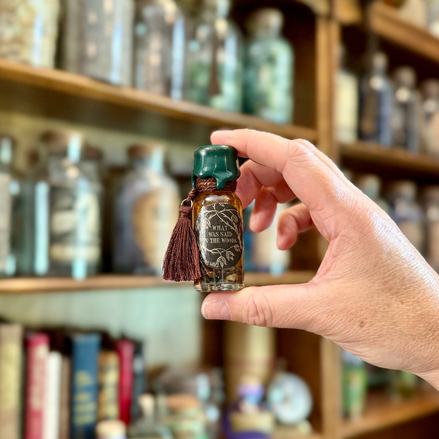 What Was Said In The Woods, A Mini Potion Bottle Fidget