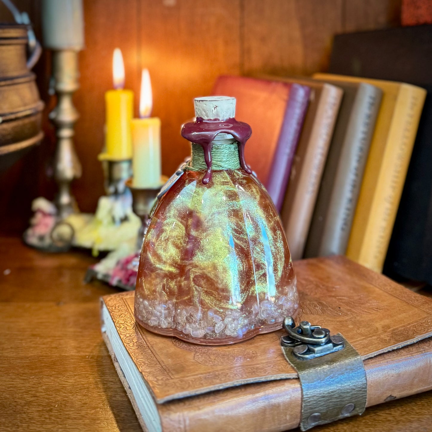 Miruvor, A Color Shifting Fantasy Potion Bottle Prop