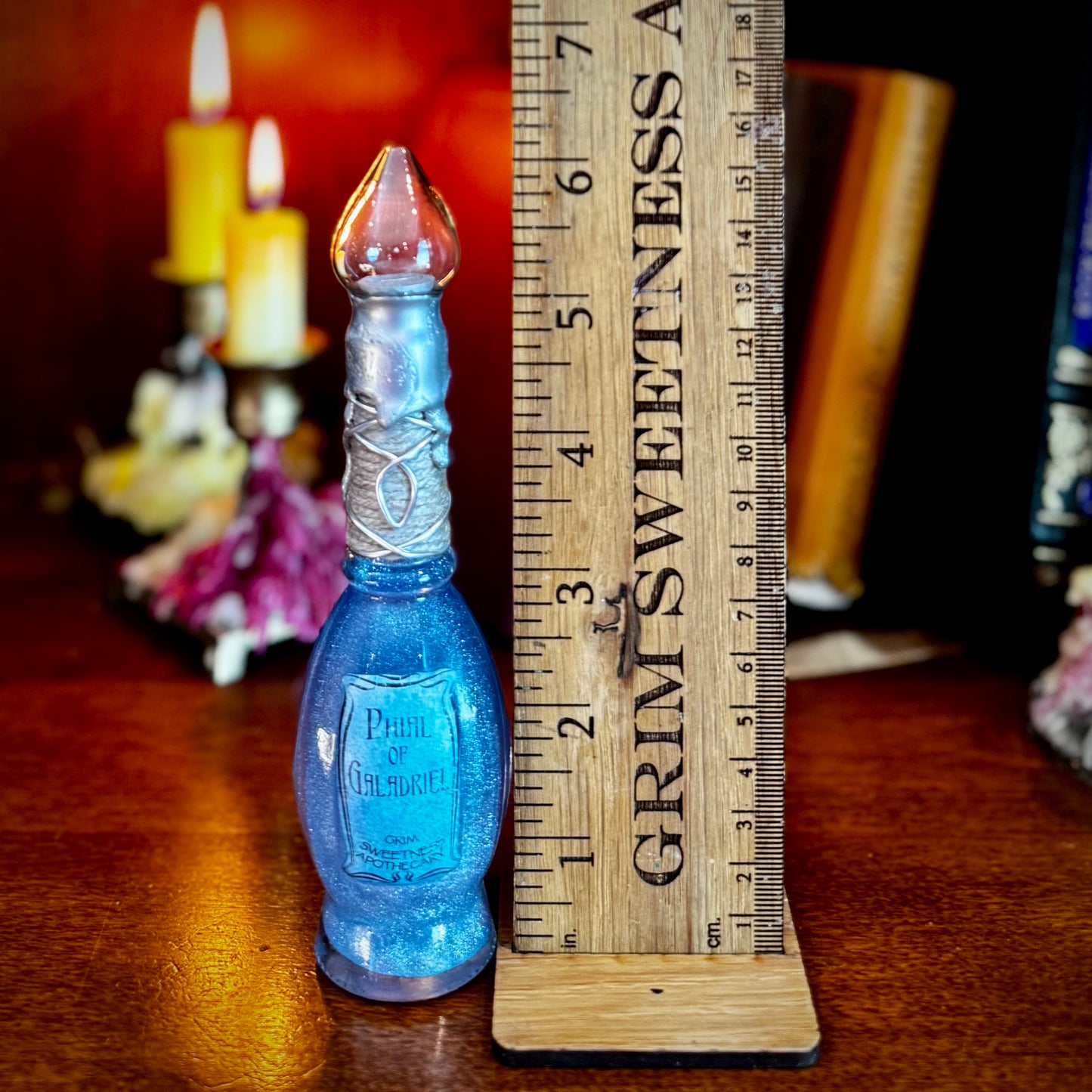 Phial of Galadriel, A Color Changing Fantasy Potion Bottle Prop