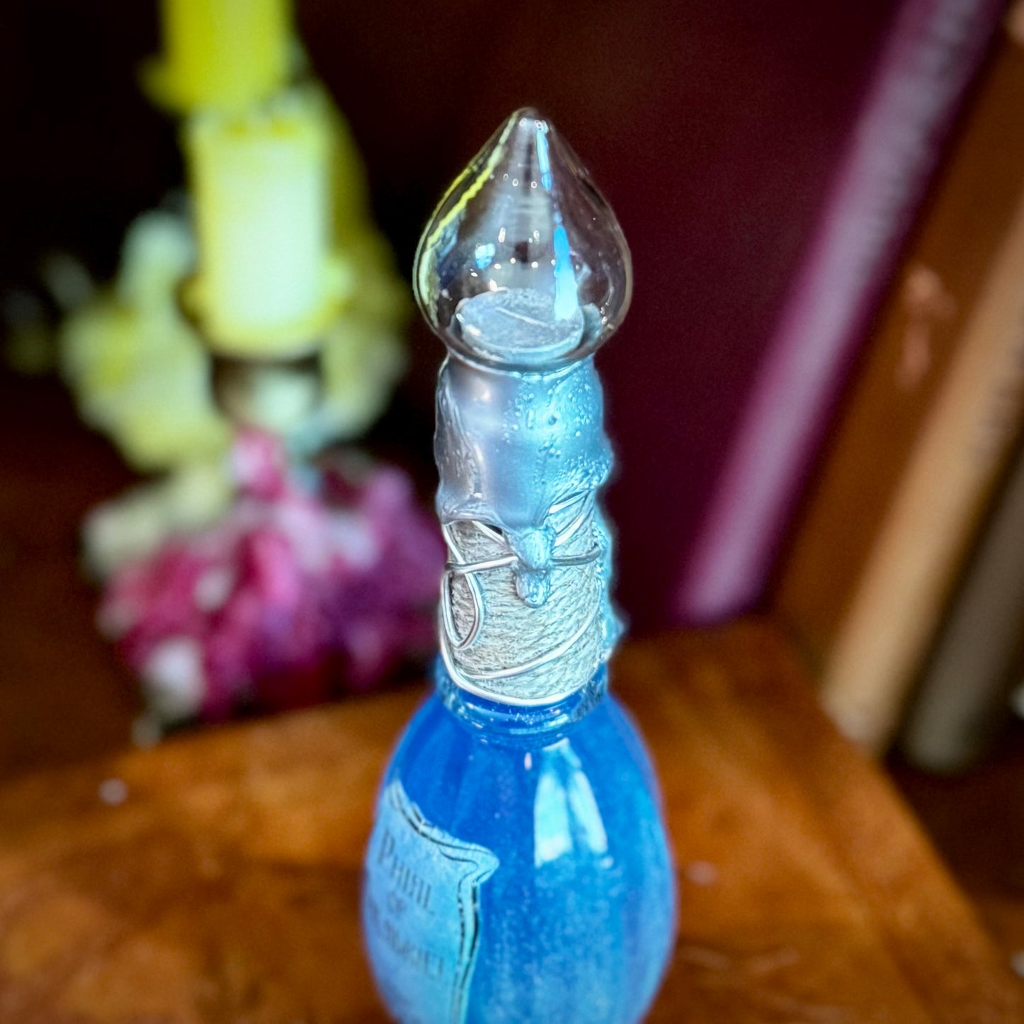 Phial of Galadriel, A Color Changing Fantasy Potion Bottle Prop