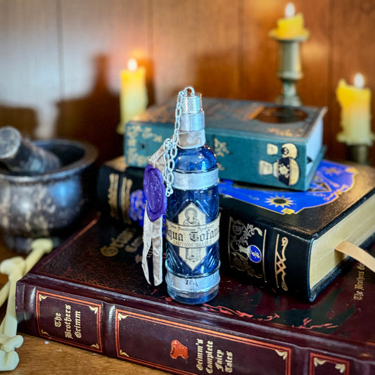 Aqua Tofana, A Color Change Decorative Potion Bottle