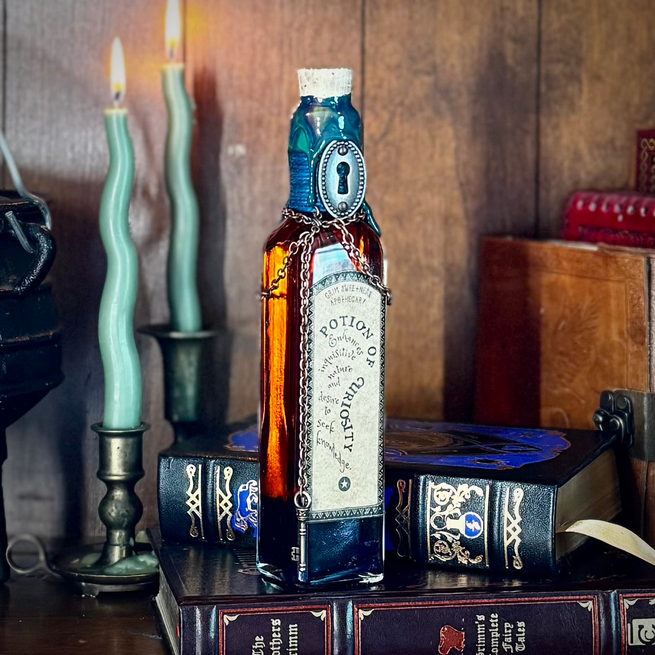 Potion of Curiosity, A Color Changing Potion Bottle Prop