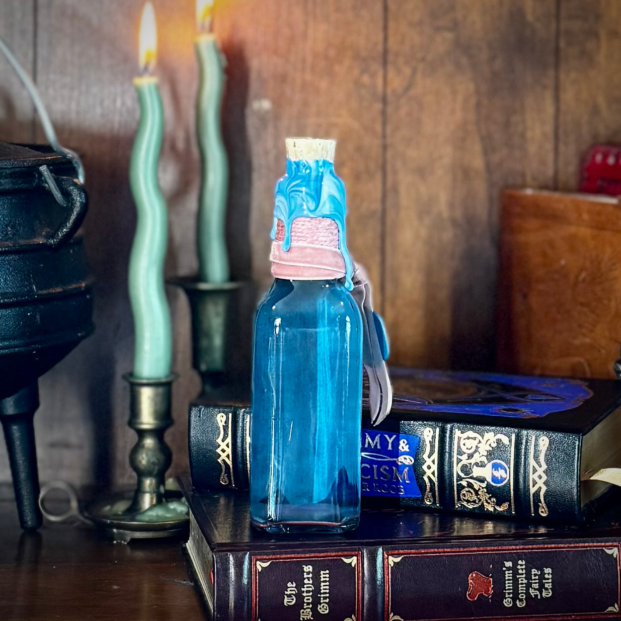 True To Self Potion -BLUE TO PINK- Color Change Potion Bottle Prop