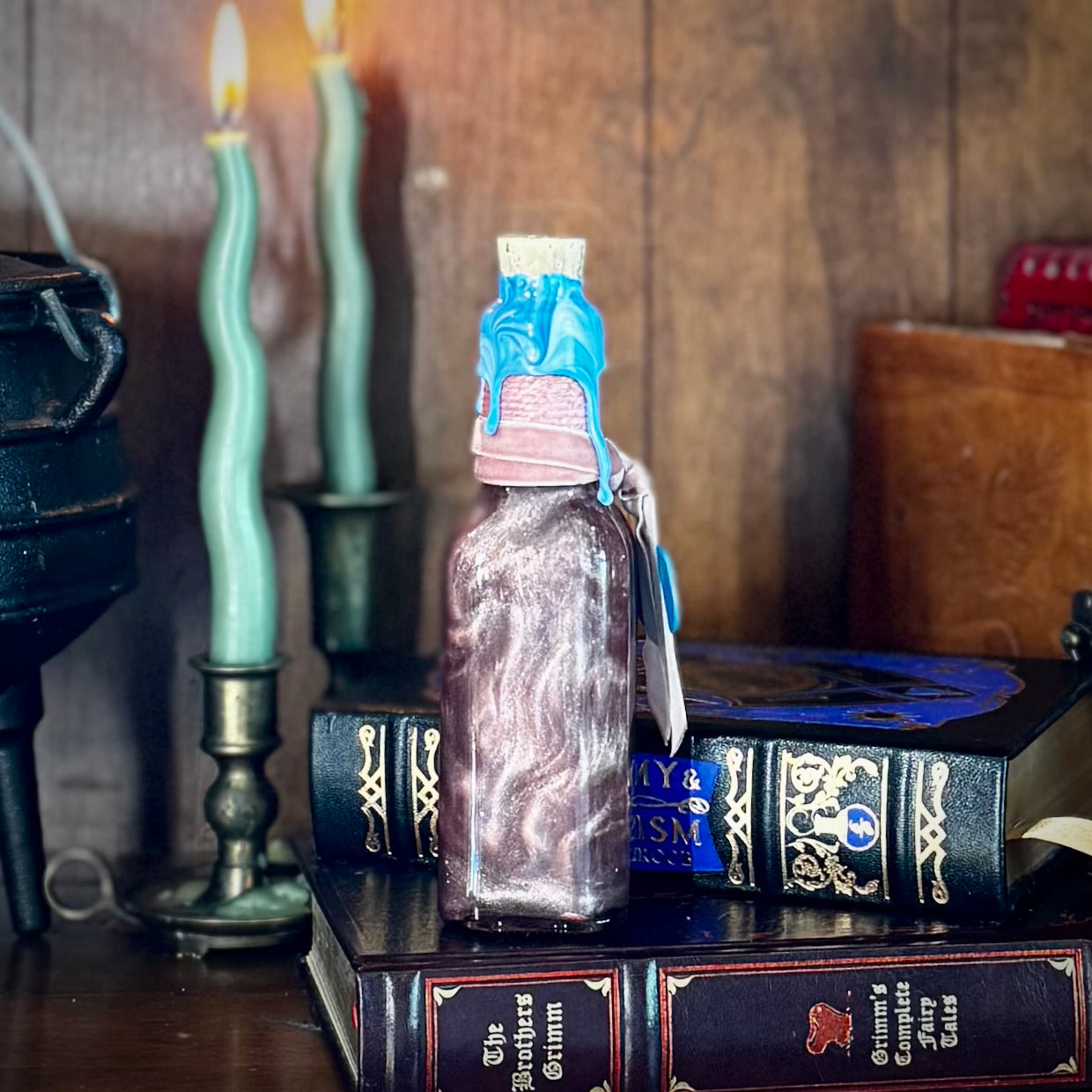 True To Self Potion -BLUE TO PINK- Color Change Potion Bottle Prop