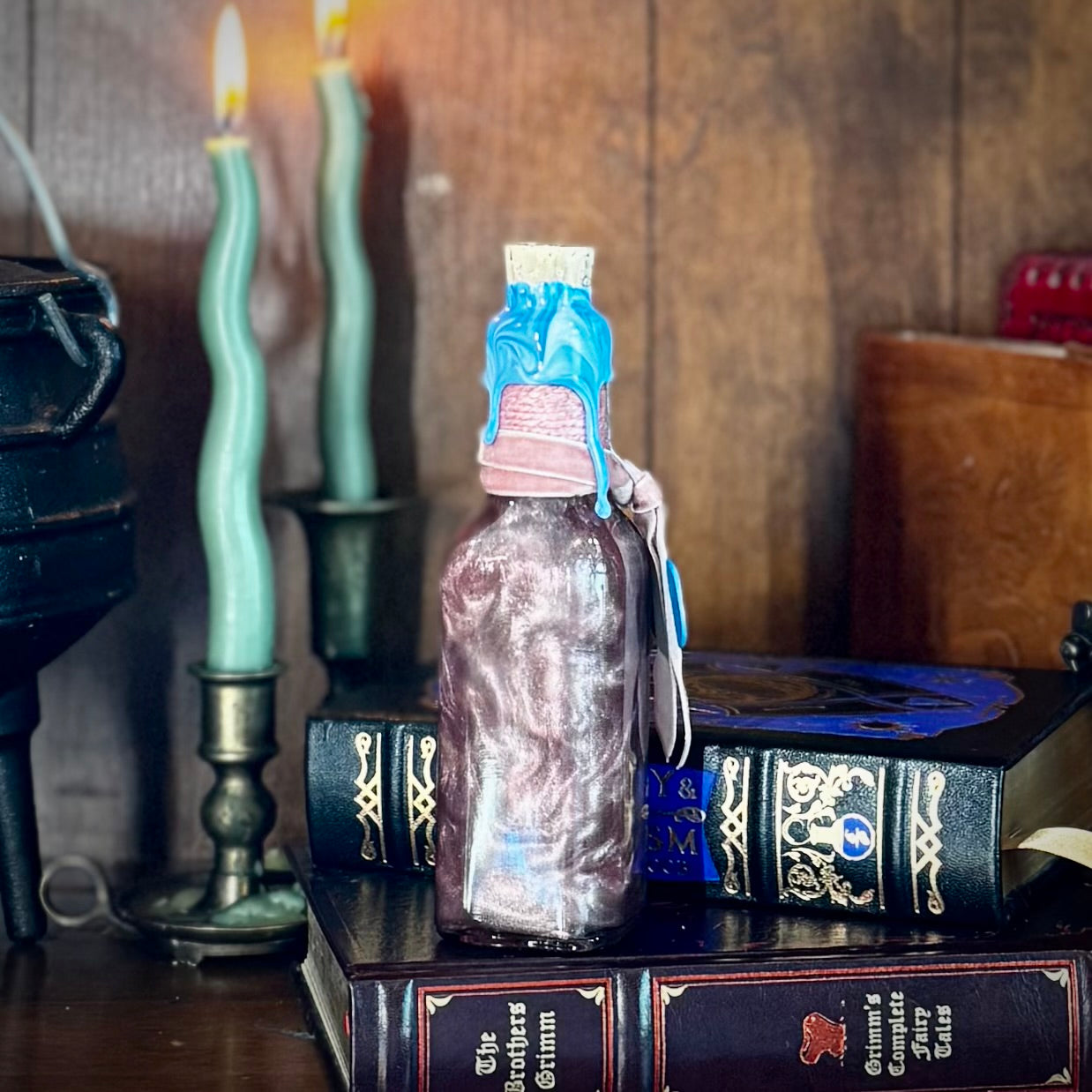 True To Self Potion -BLUE TO PINK- Color Change Potion Bottle Prop