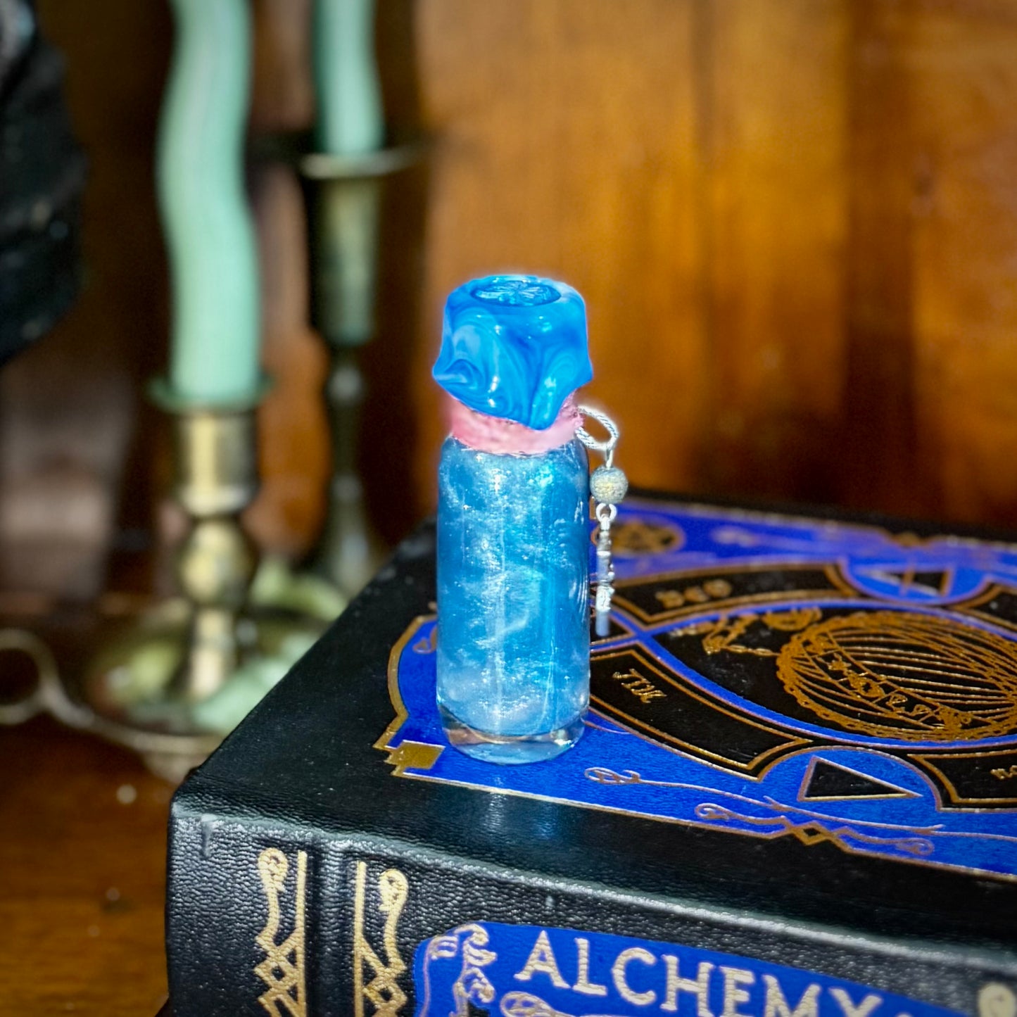 True to Self- PINK TO BLUE- Color Change Mini Potion Bottle Fidget