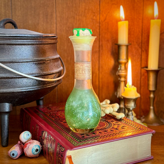 Life Potion, A Hocus Pocus Inspired Decorative Potion Bottle