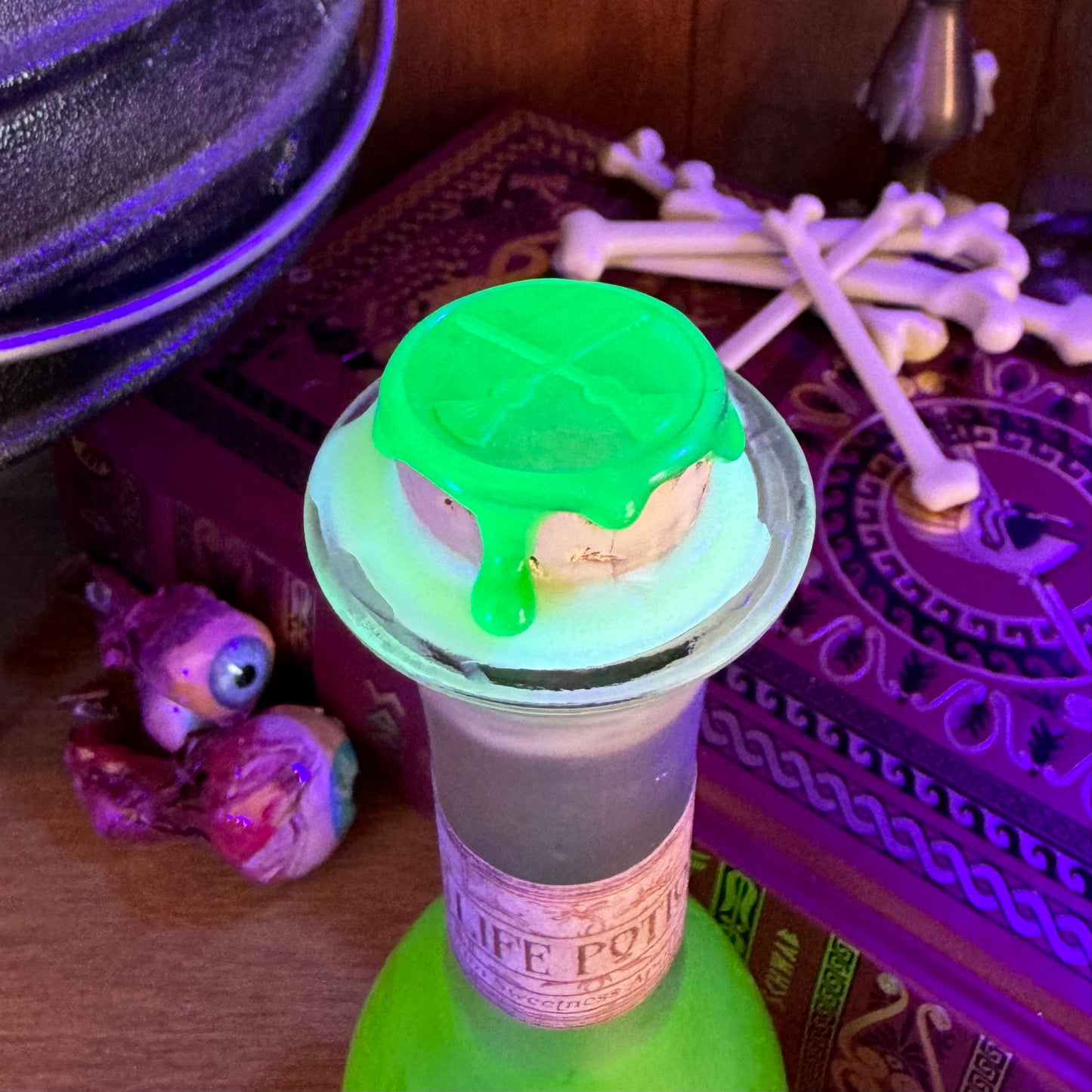 Life Potion, A Hocus Pocus Inspired Decorative Potion Bottle