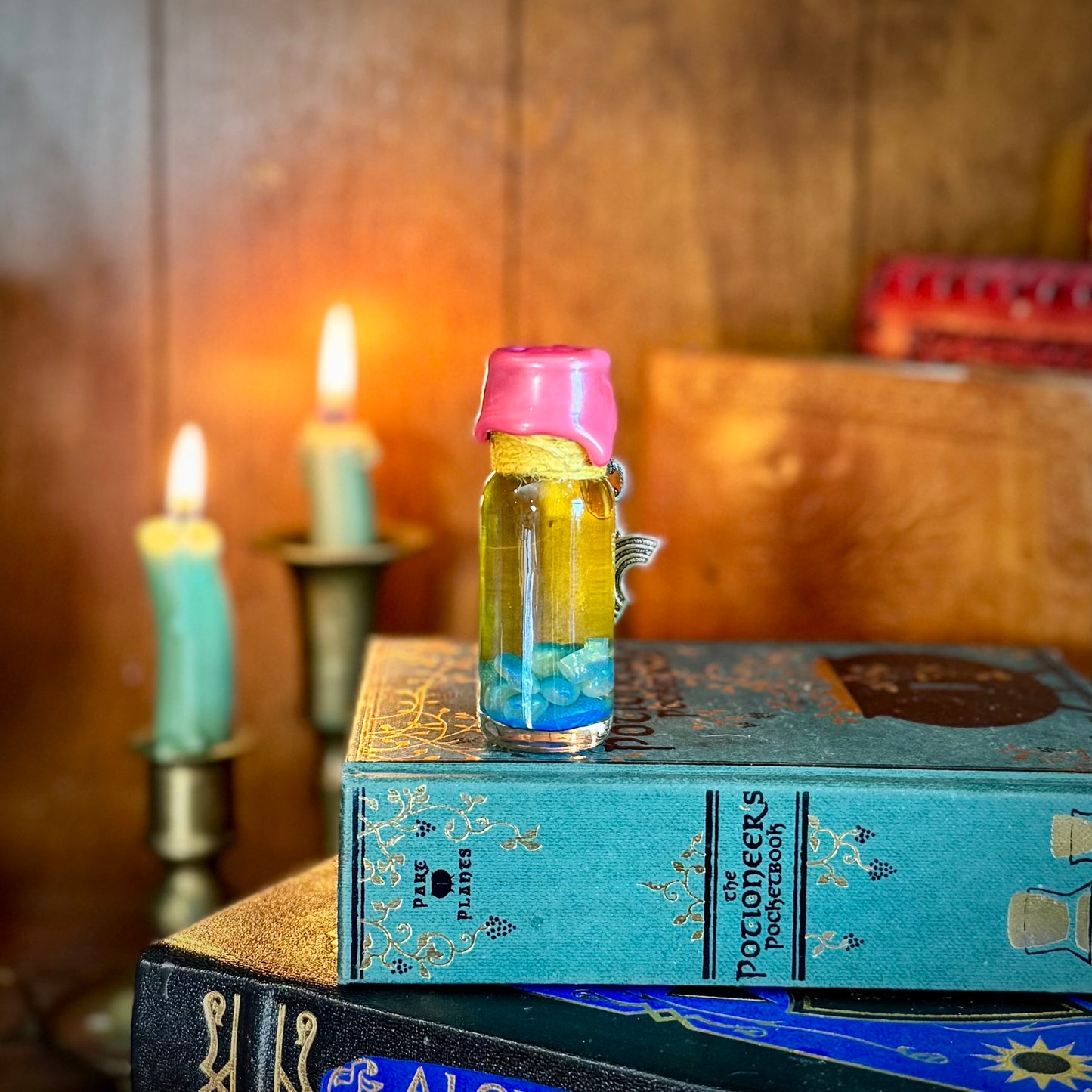 True to Self Pansexual Flag Mini Potion Bottle Fidget