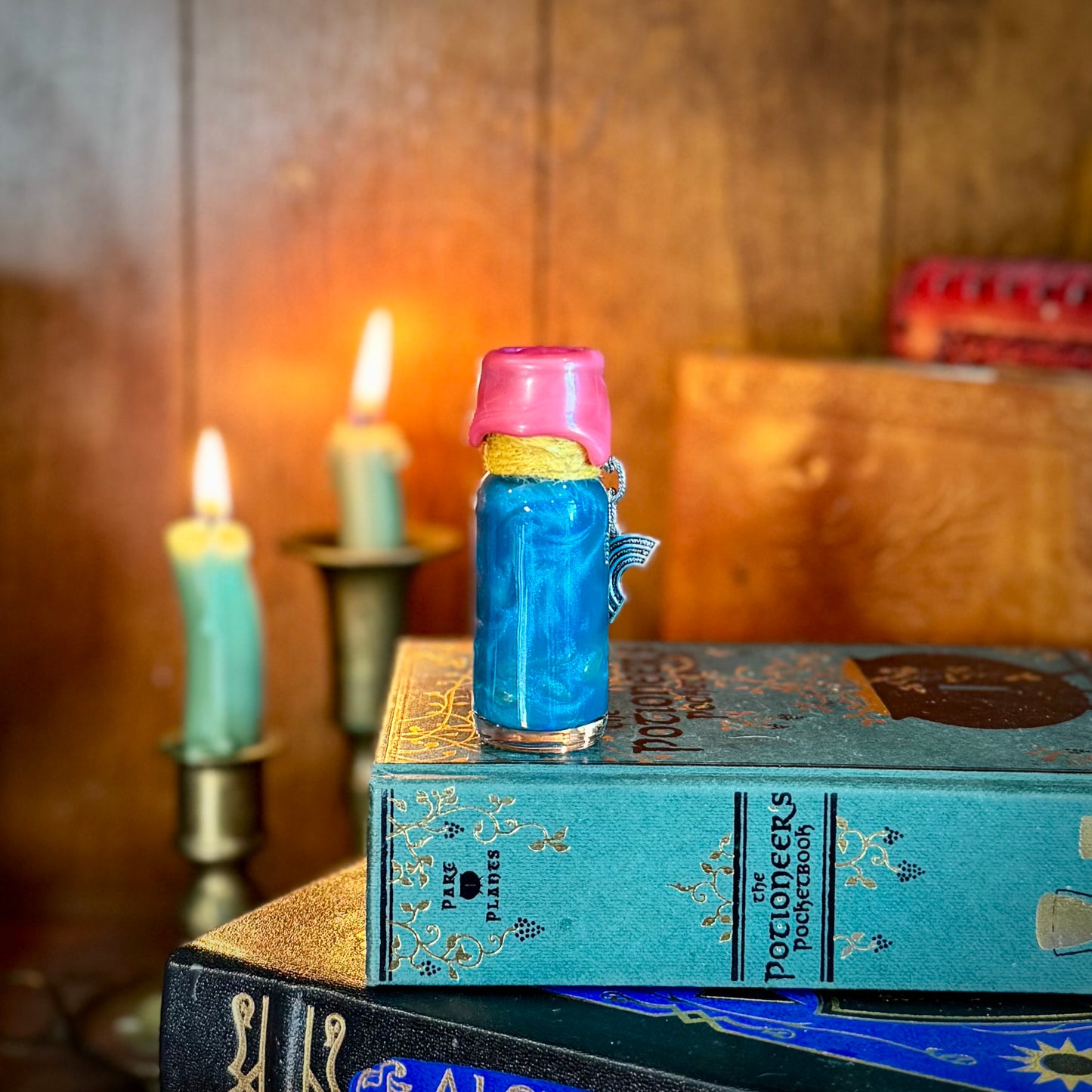 True to Self Pansexual Flag Mini Potion Bottle Fidget