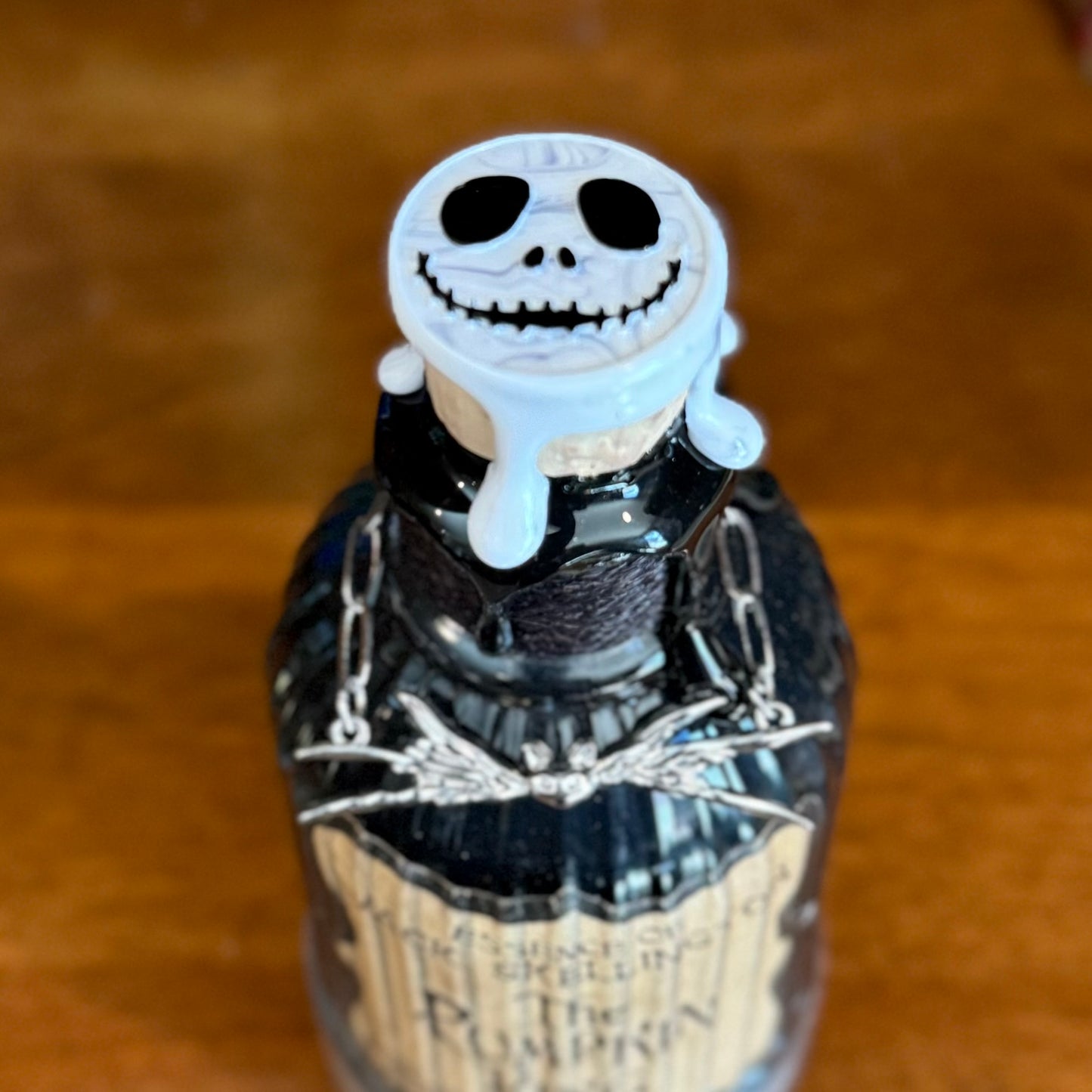 Essence of Jack Skellington, The Pumpkin King Color Changing Decorative Potion Bottle