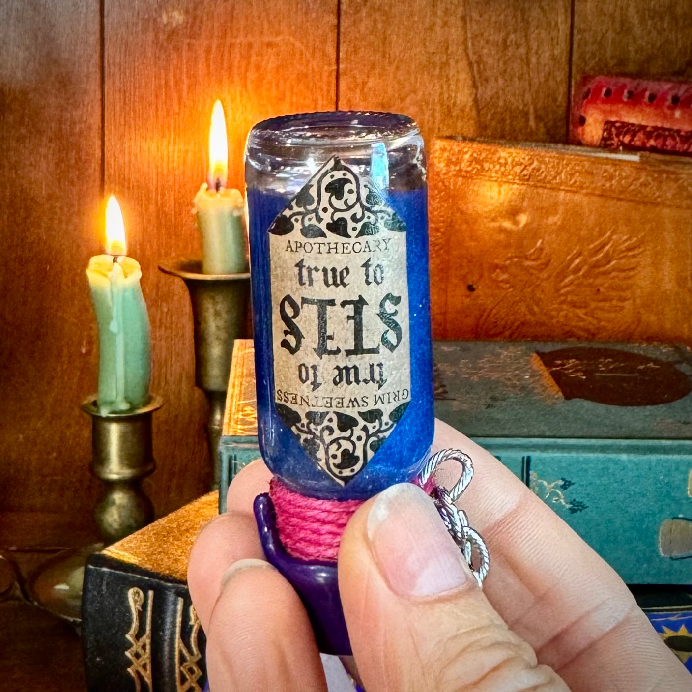 Bisexual Pride Flag Mini Potion Bottle Fidget
