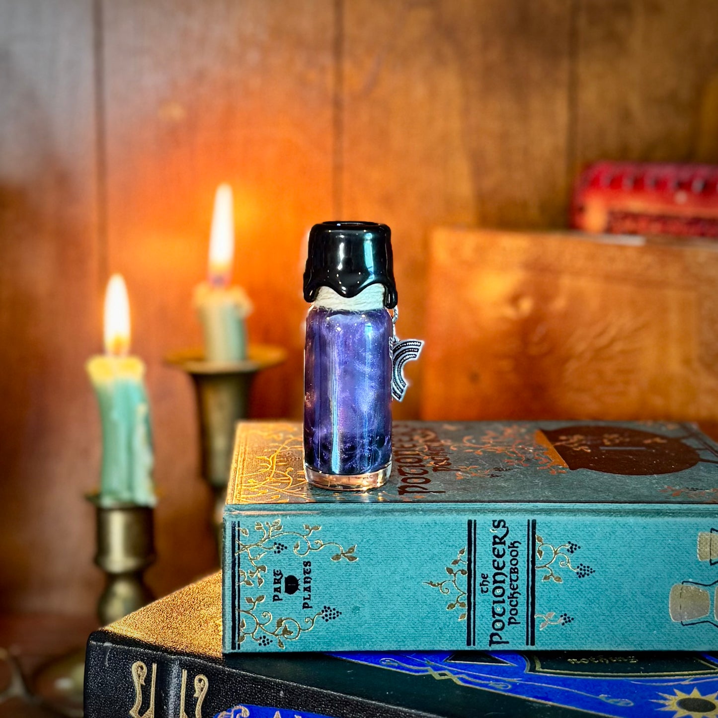 True to Self Non-Binary Pride Flag Mini Potion Bottle Fidget