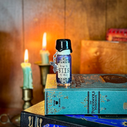 True to Self Non-Binary Pride Flag Mini Potion Bottle Fidget