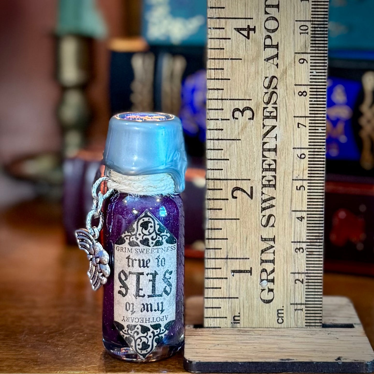 True to Self, Asexual Pride Flag Mini Potion Bottle Fidget