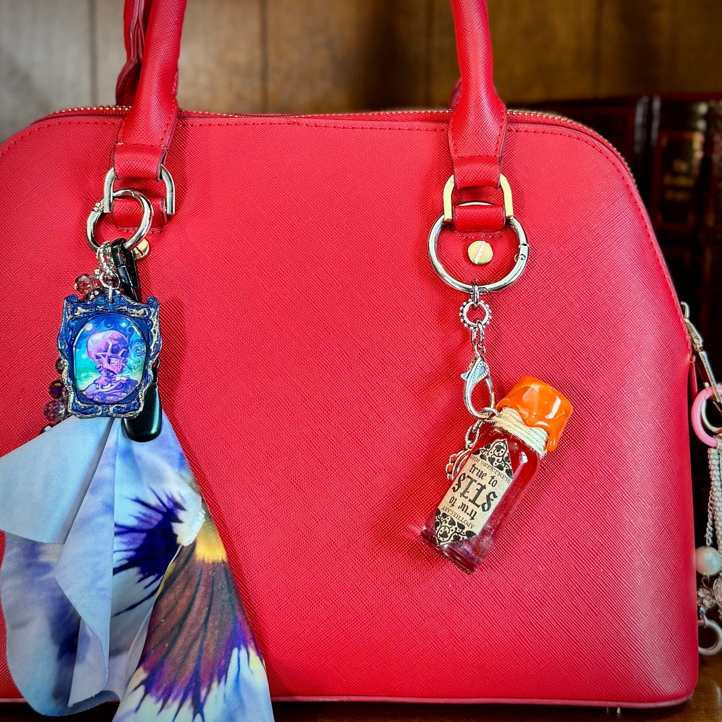 True to Self Lesbian Pride Flag Mini Potion Bottle Fidget