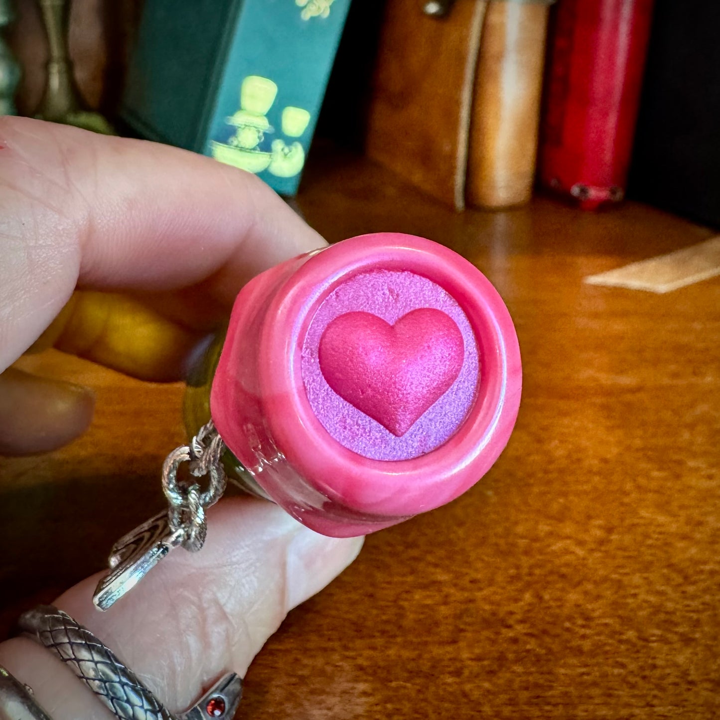 True to Self Pansexual Flag Mini Potion Bottle Fidget